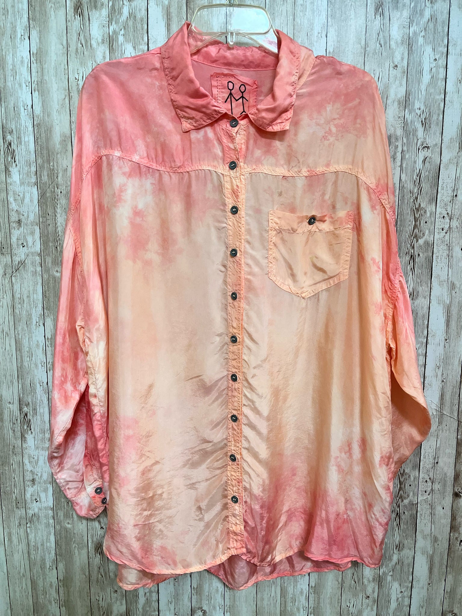 Size L PETE&GRETA Peach Top
