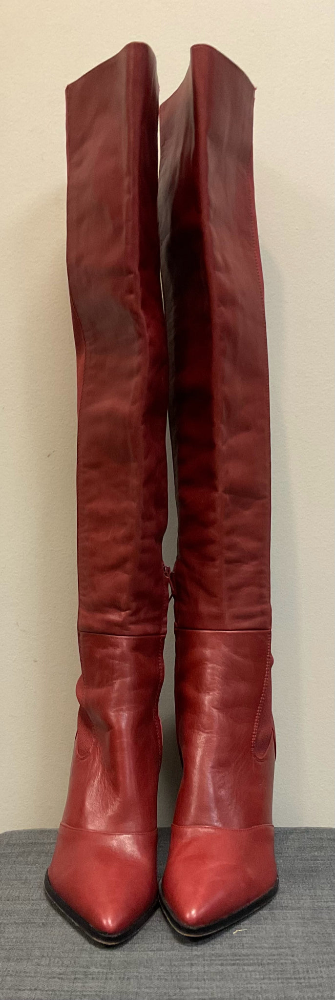 10 SAM EDELMAN Red Boots
