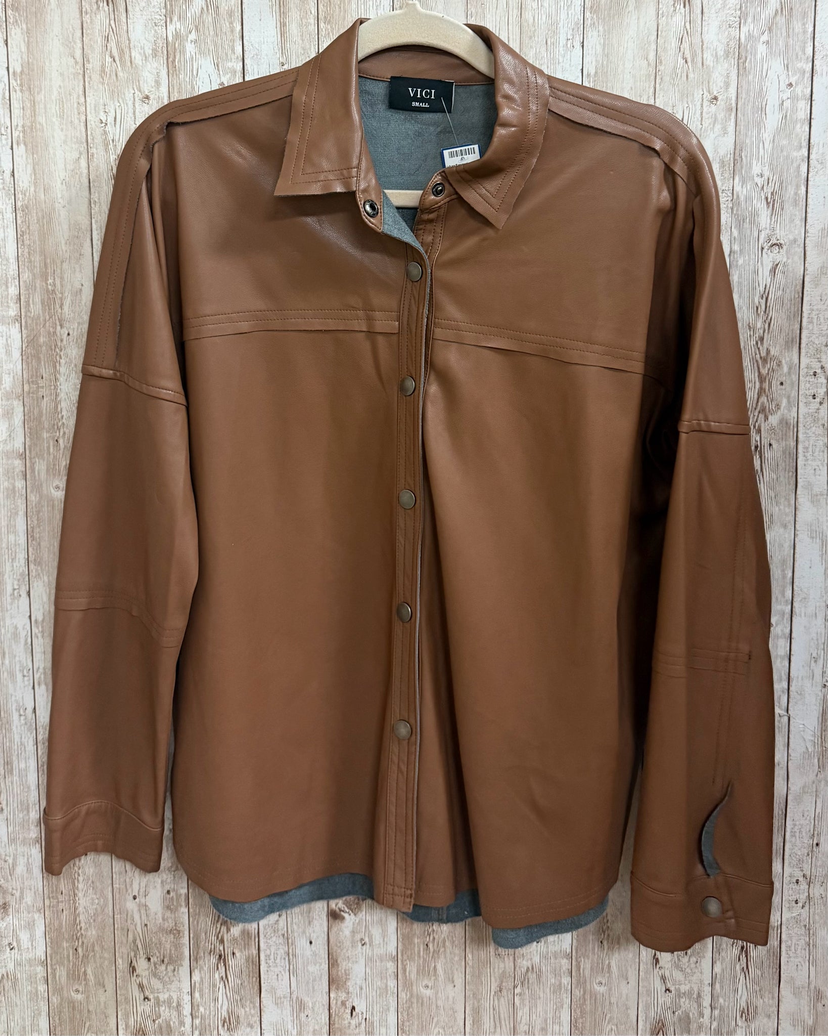 Size 8 VICI Brown Top