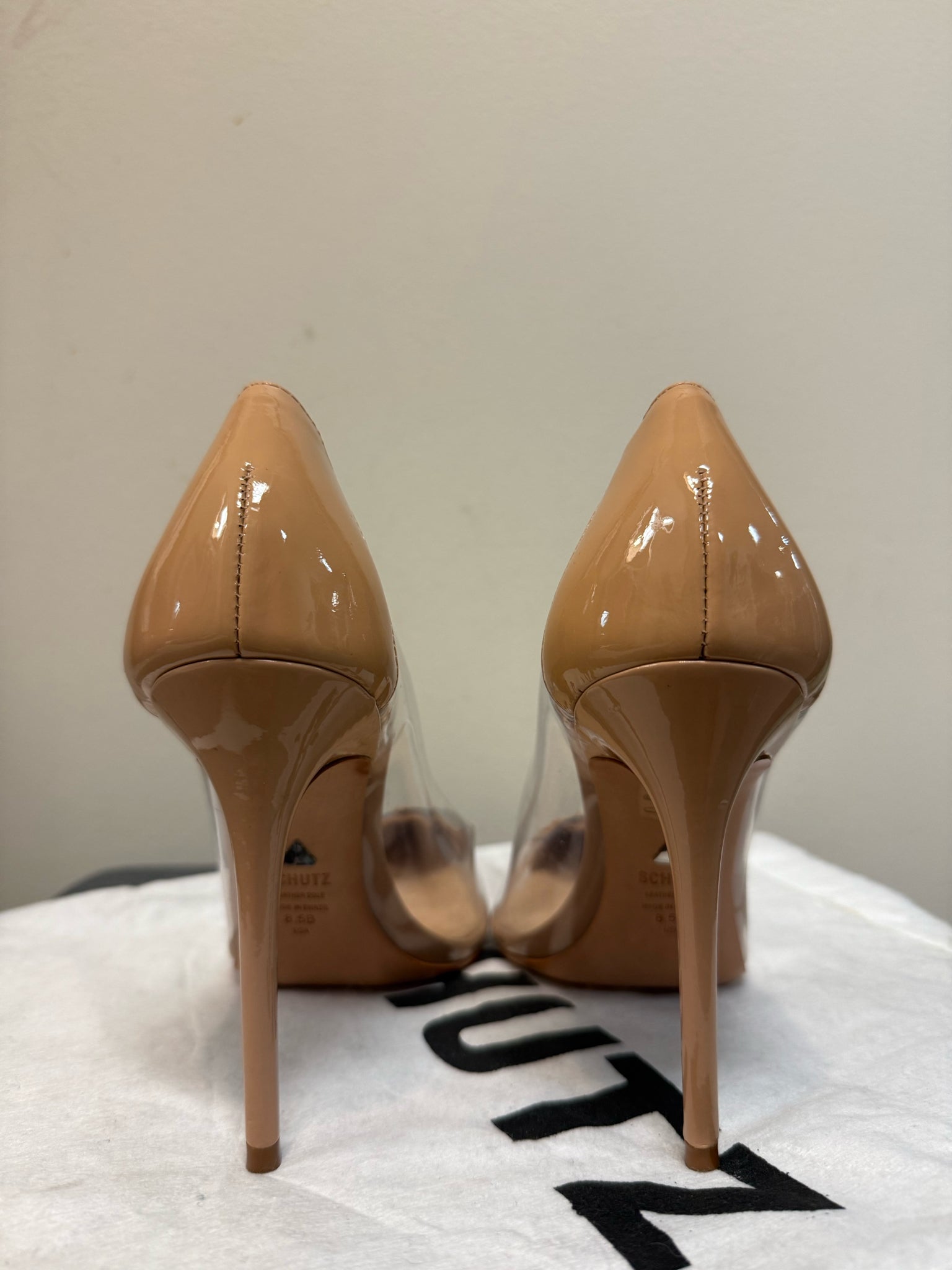 SCHUTZ 8.5 Nude SHOES