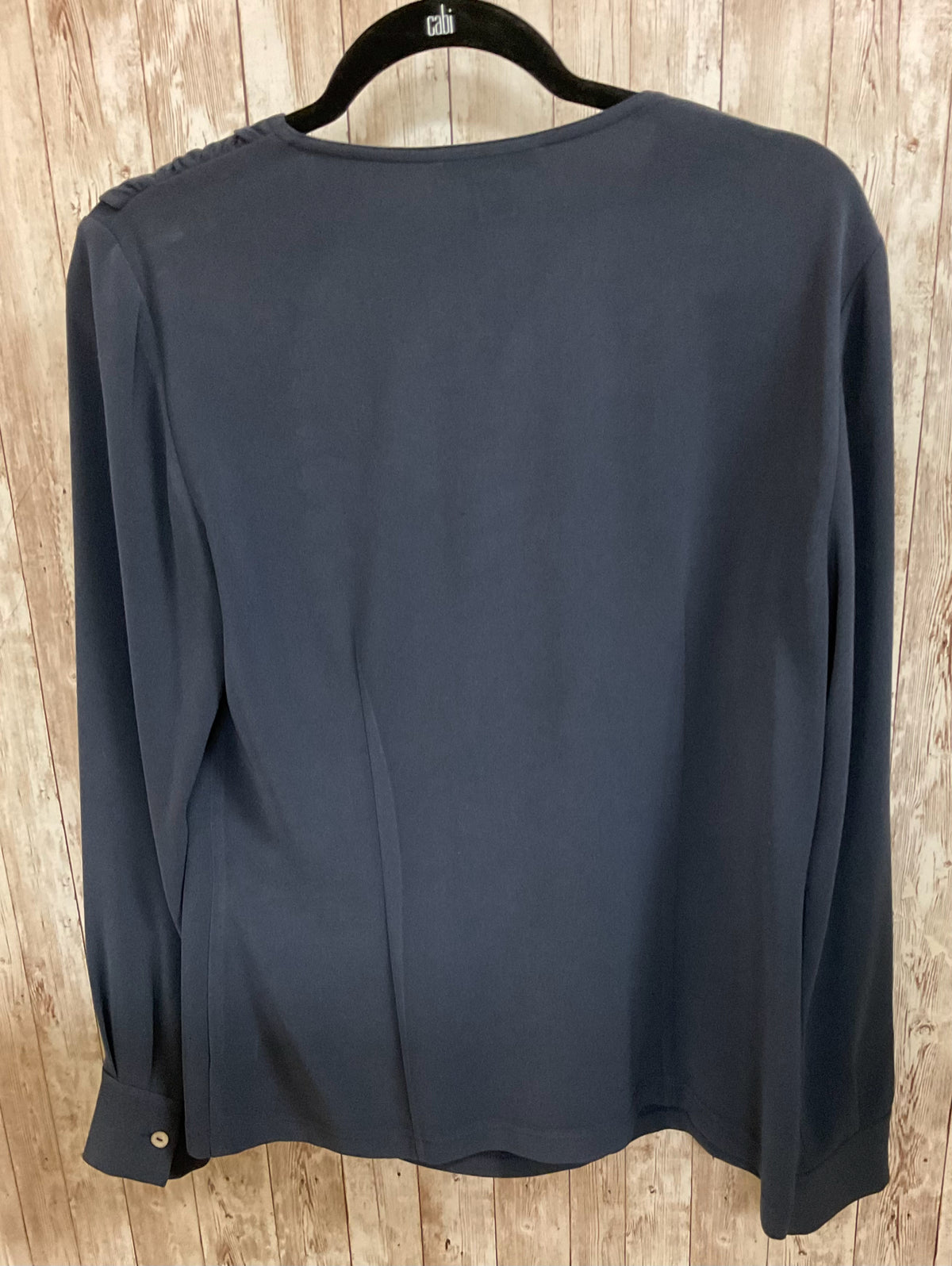 Size 8 ST.JOHN Navy Top
