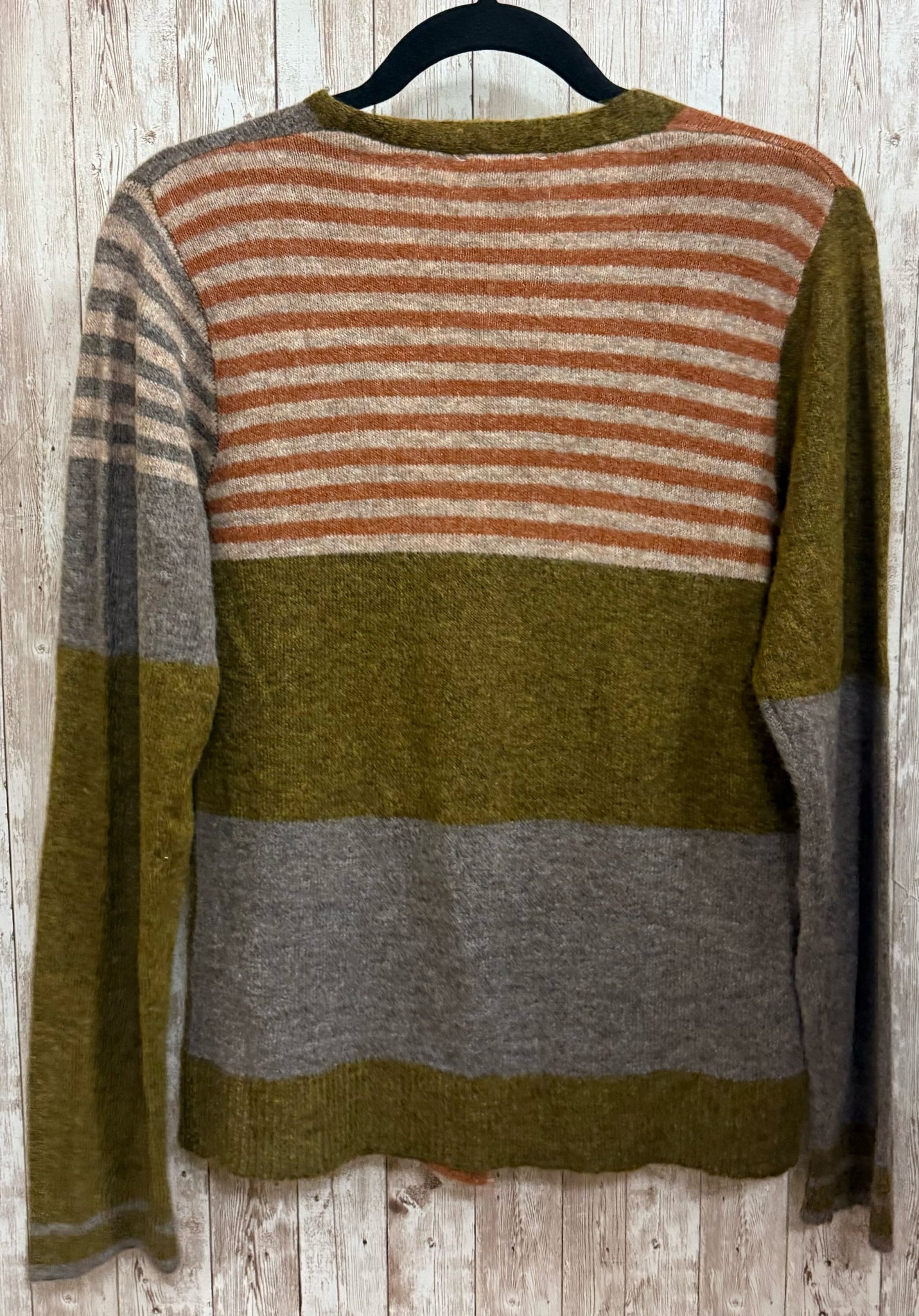 Size S MYSTREE OLIVE MULTI Cardigan