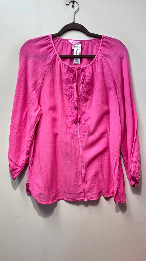 LILLY PULITZER Size XL Pink Top