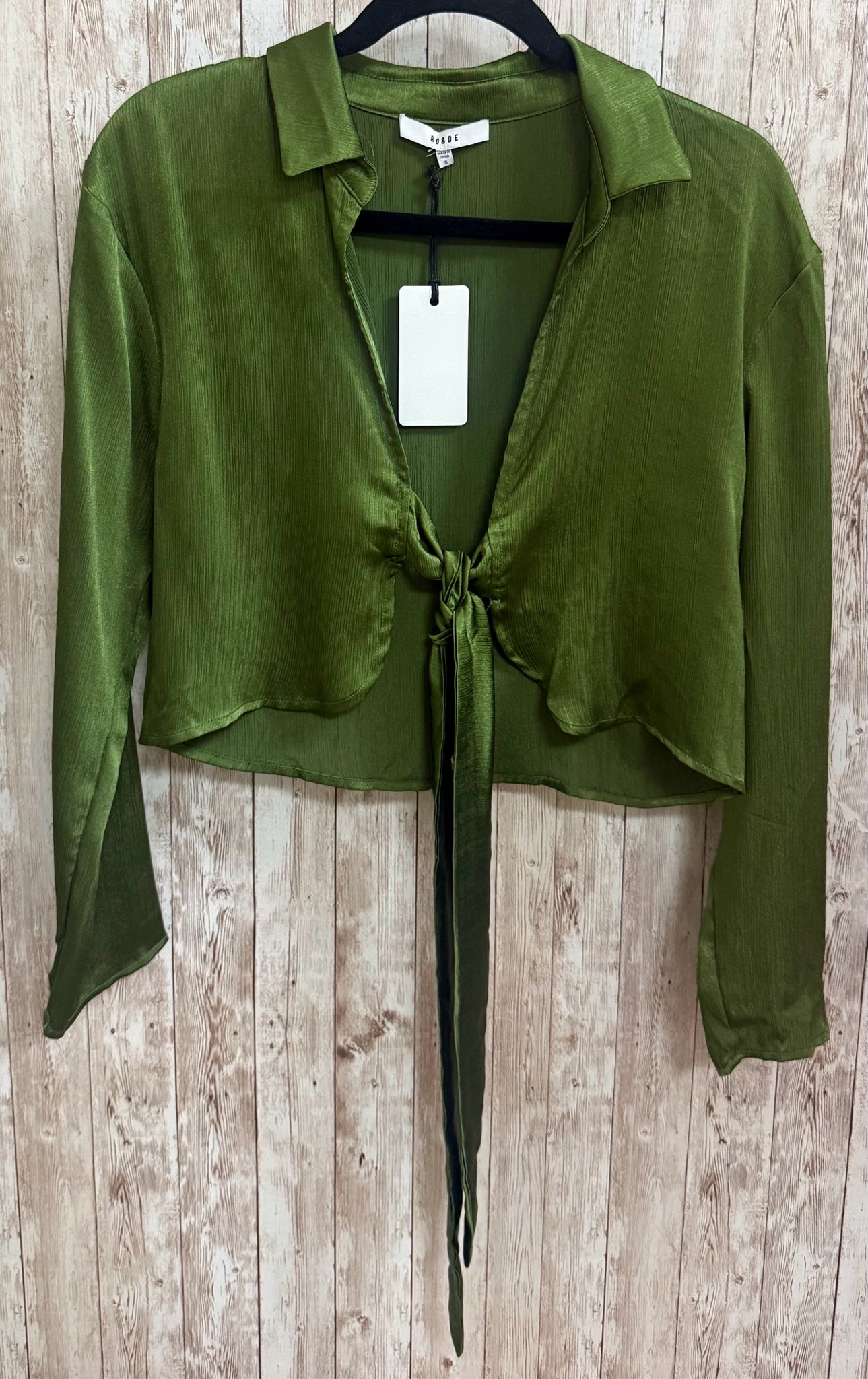 Size S RO&DE Green Top