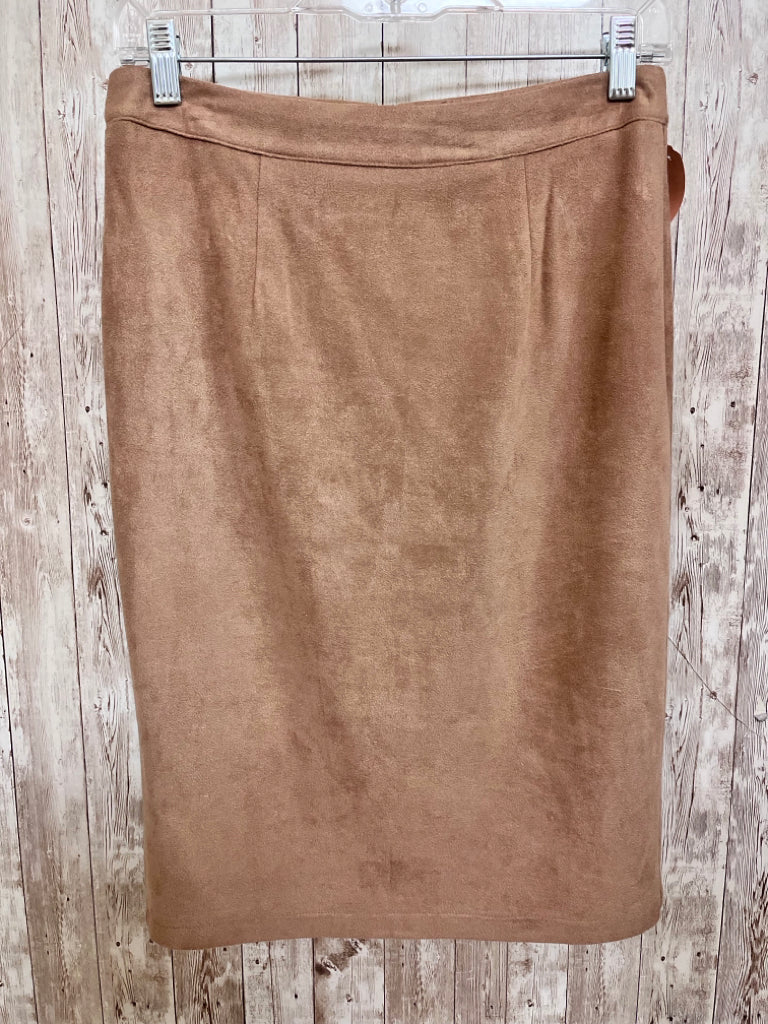 Size M ONE THING Tan Skirt