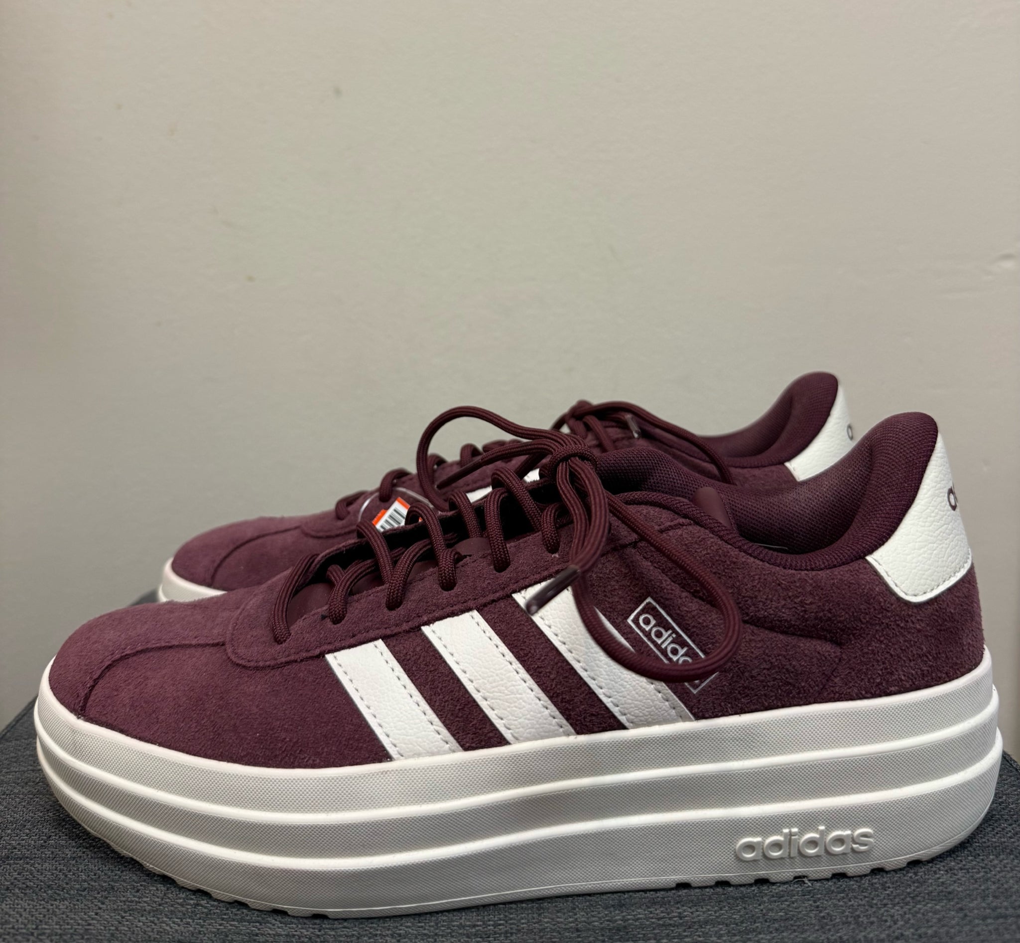 8.5 ADIDAS Plum SHOES