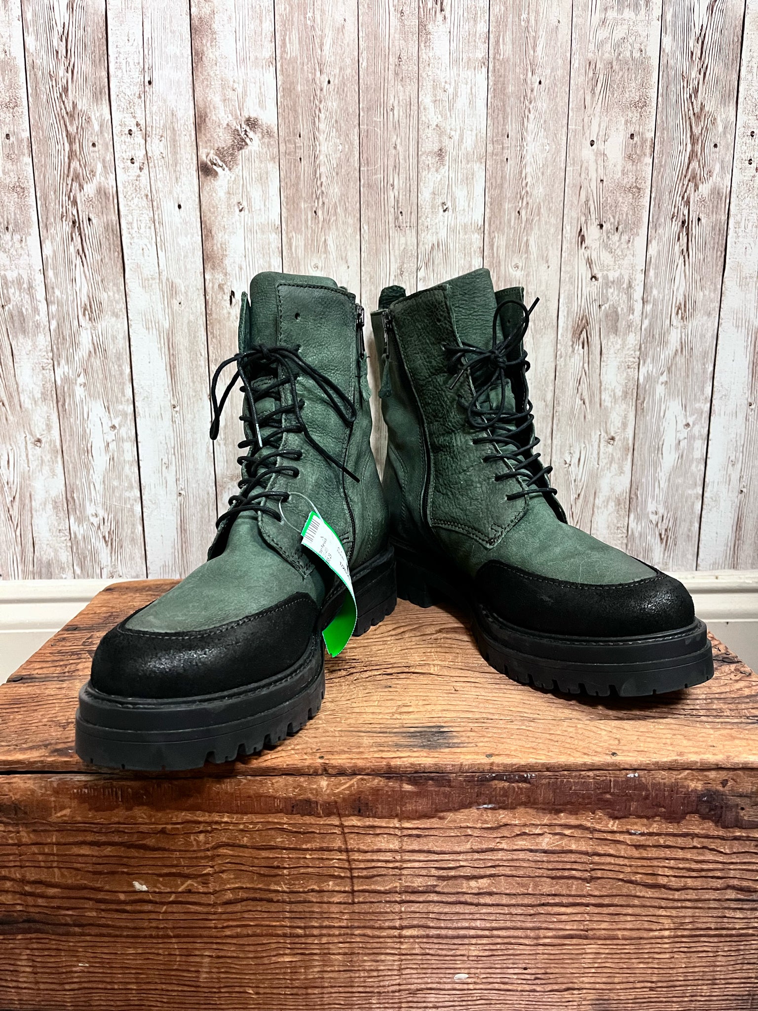 MIZ MOOZ 10 Green Boots