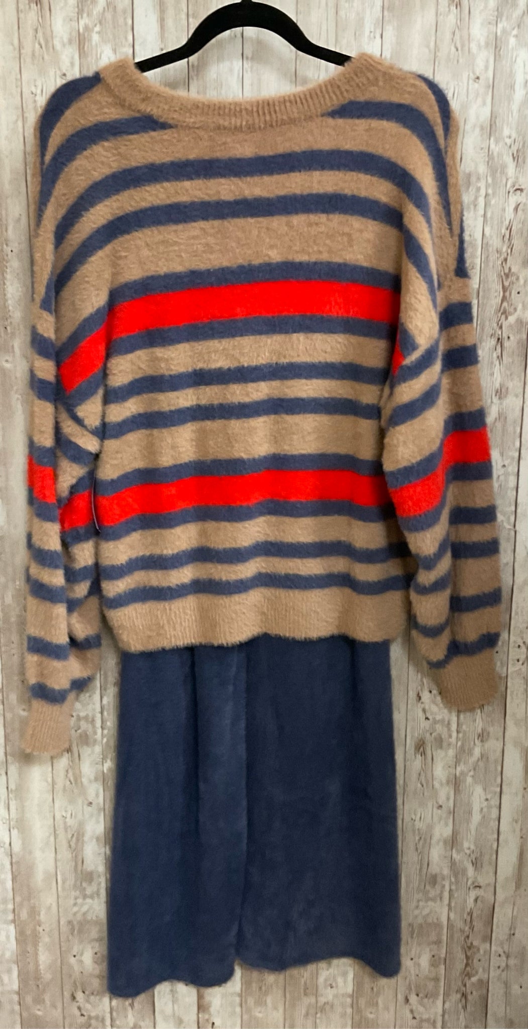 Size S/P AERIE TAN AND BLUE 2 PC SET