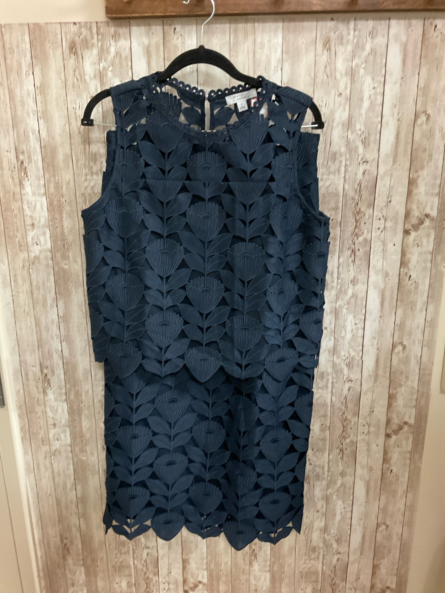 Size M ANN TAYLOR Navy 2 PC Dress