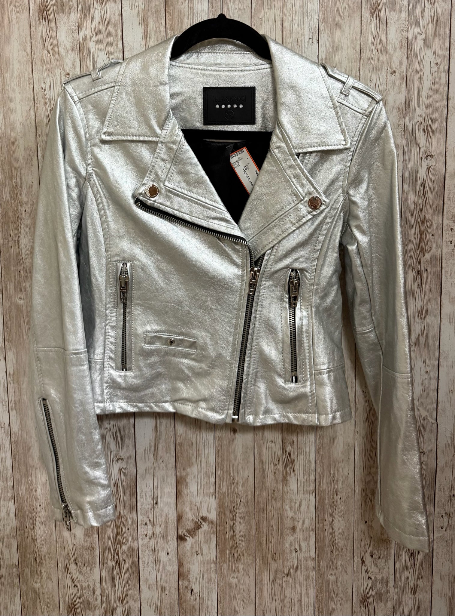BLANKNYC Size XS Silver Jacket
