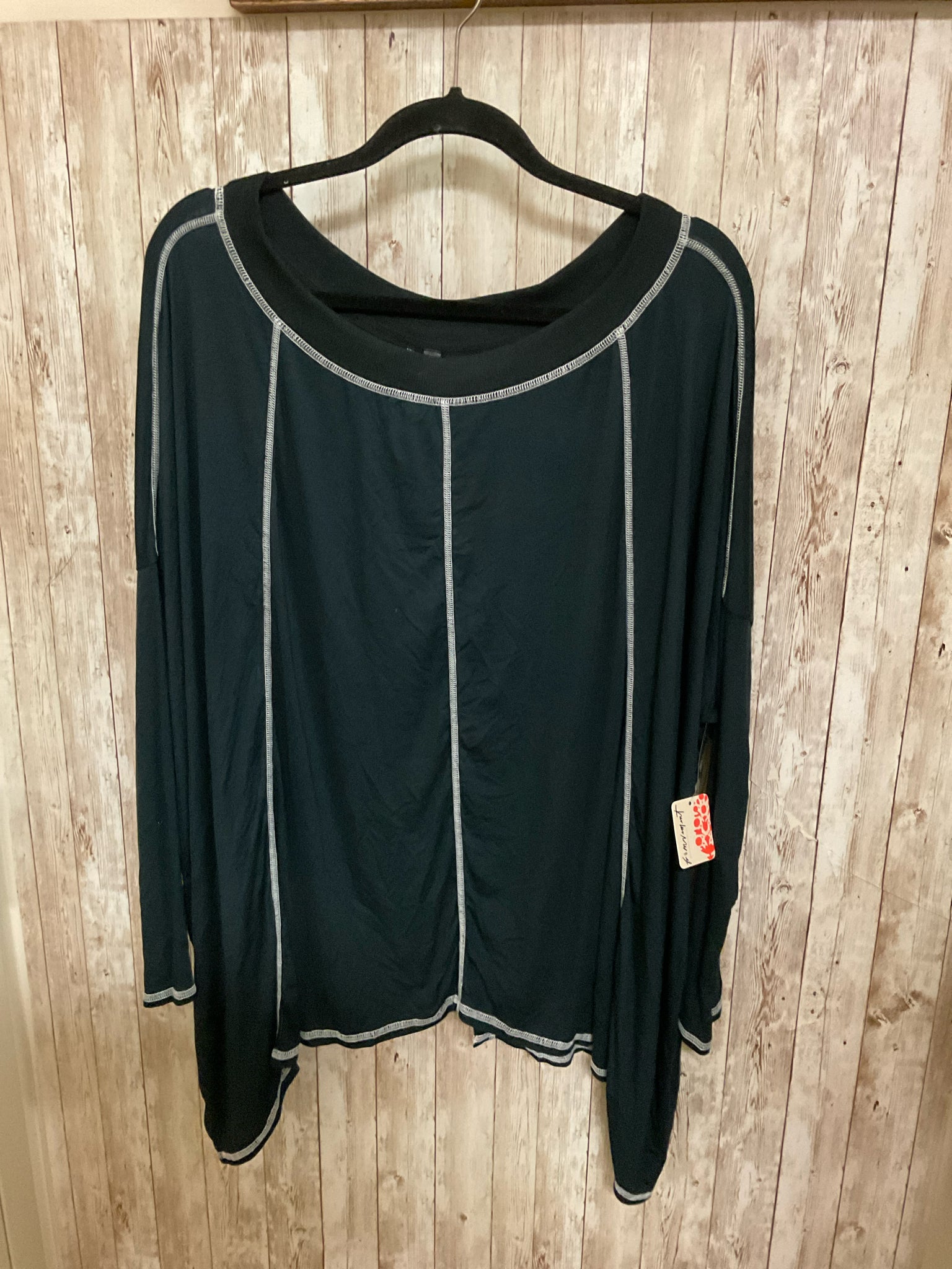 Size S FREE PEOPLE Navy Top