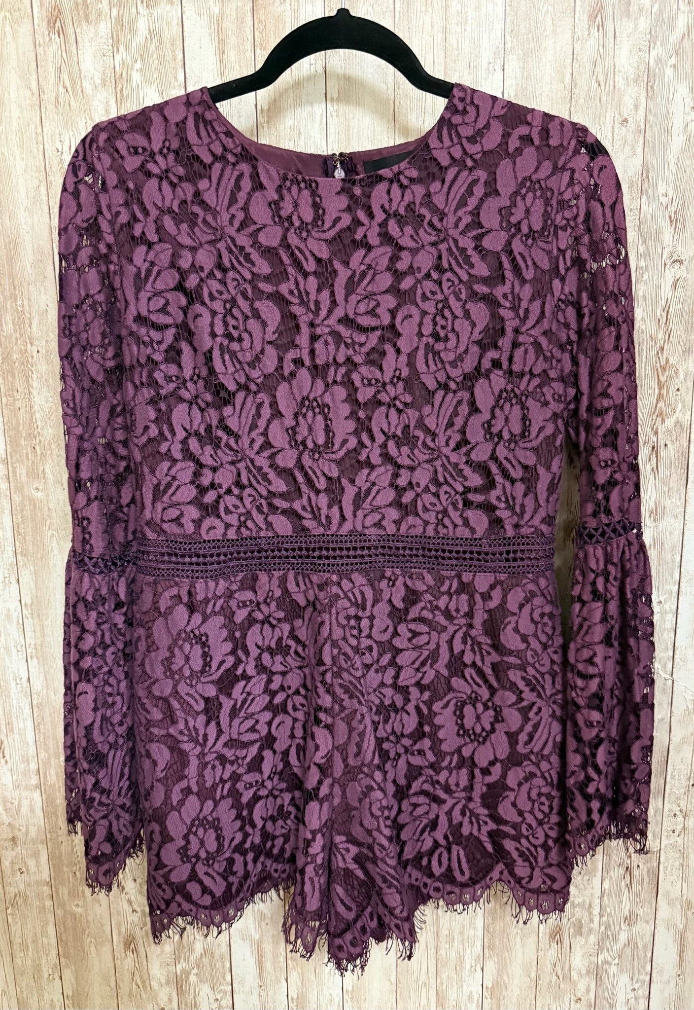 Size L DO & BE Plum Romper