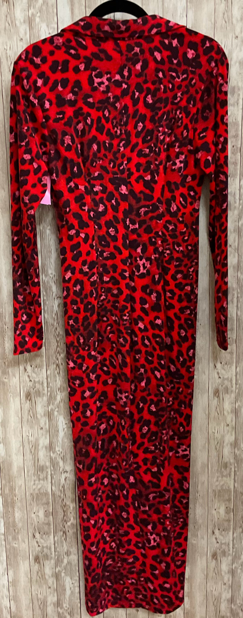 Size XS TAHARI Red Print Dress
