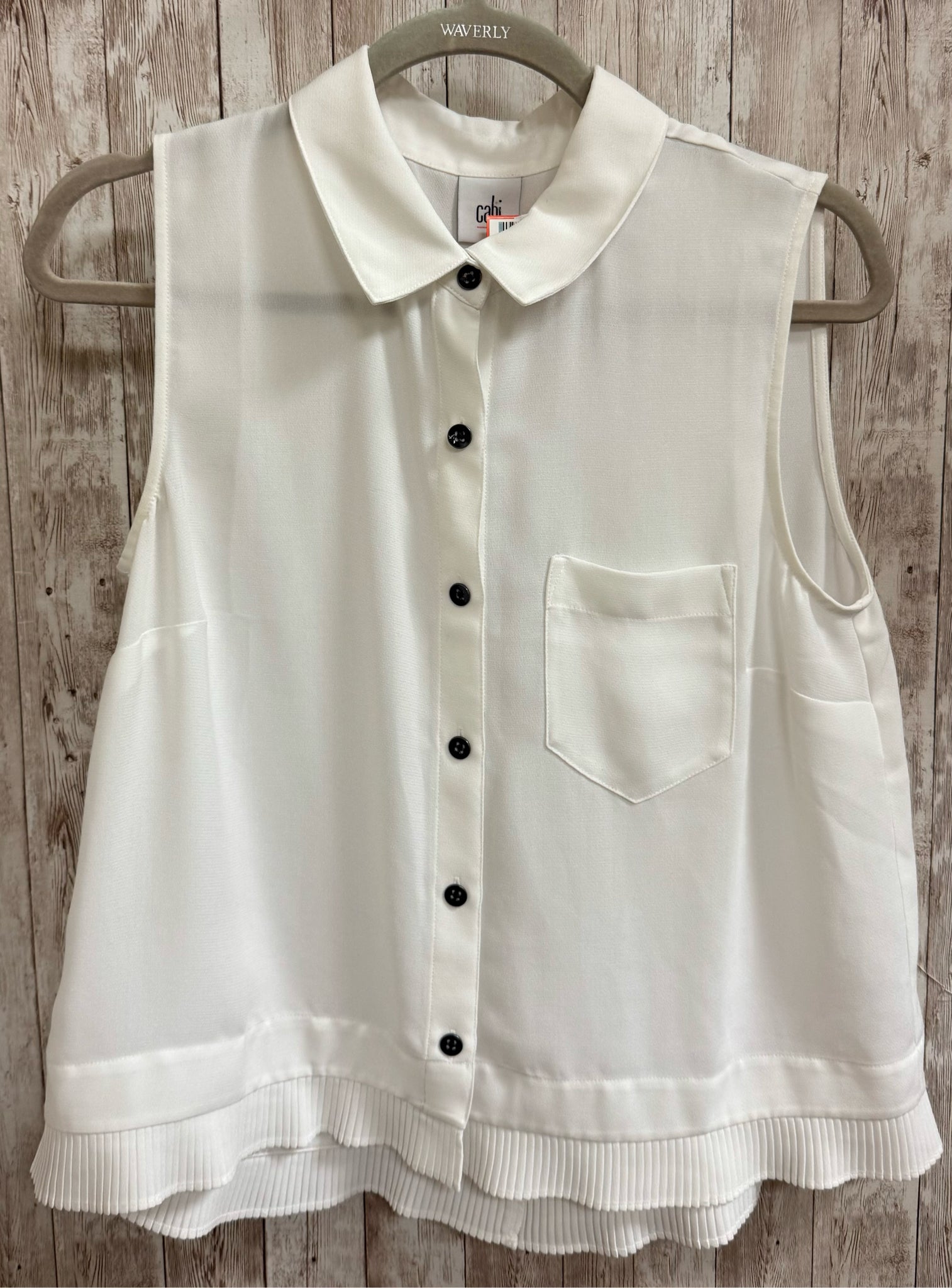 Size S CABI White Top