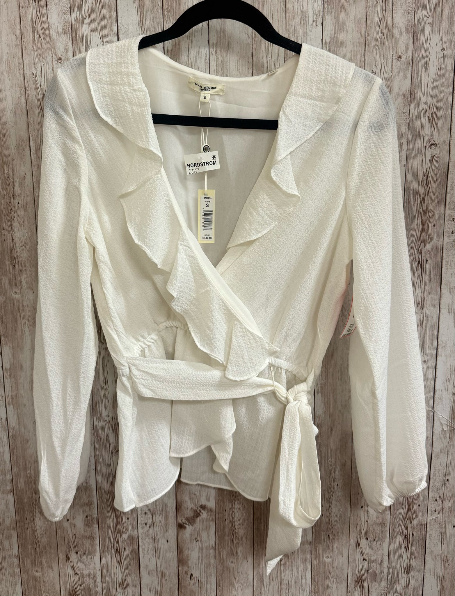 Size S MAX STUDIO Ivory Top