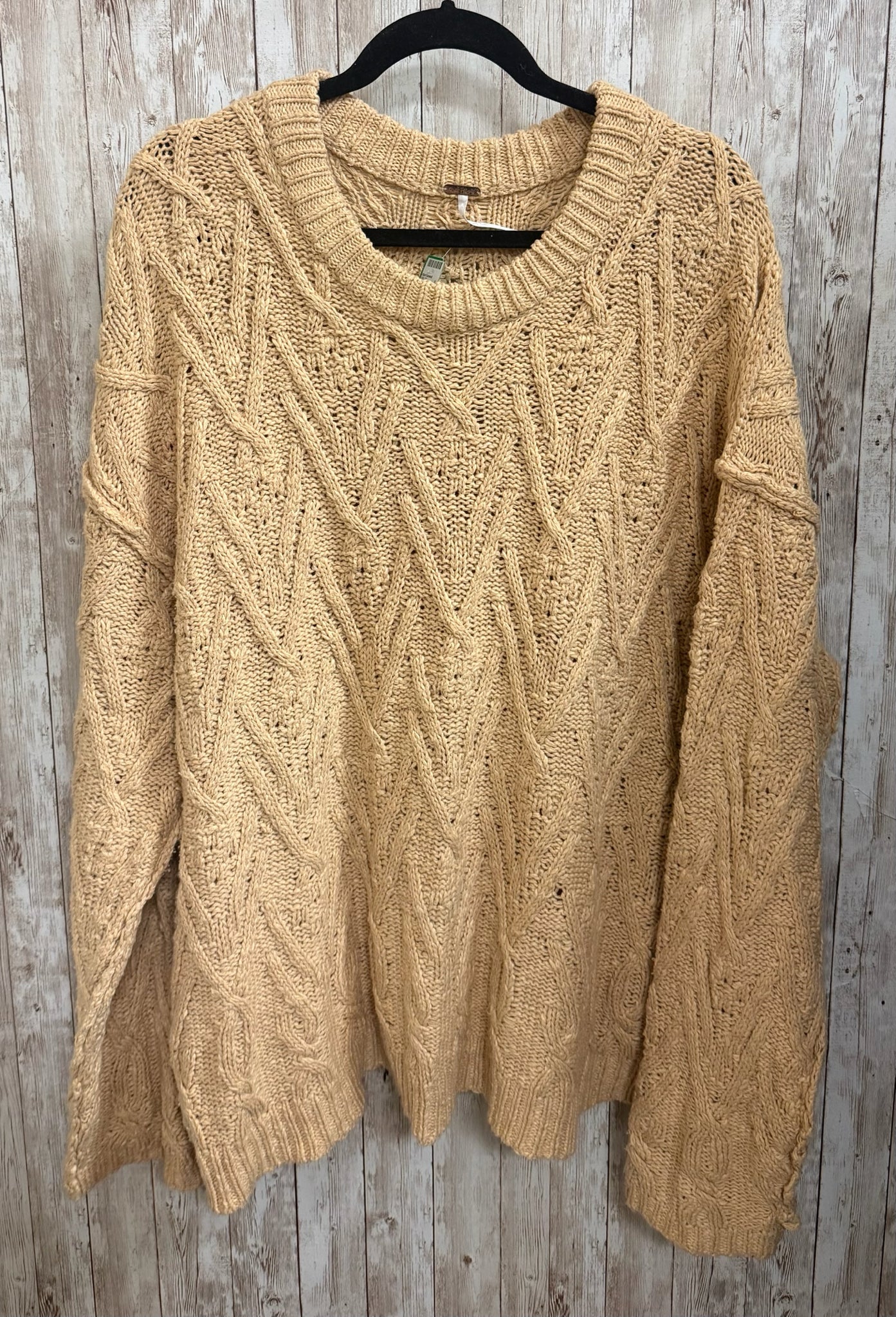 Size XL FREE PEOPLE Camel Sweater
