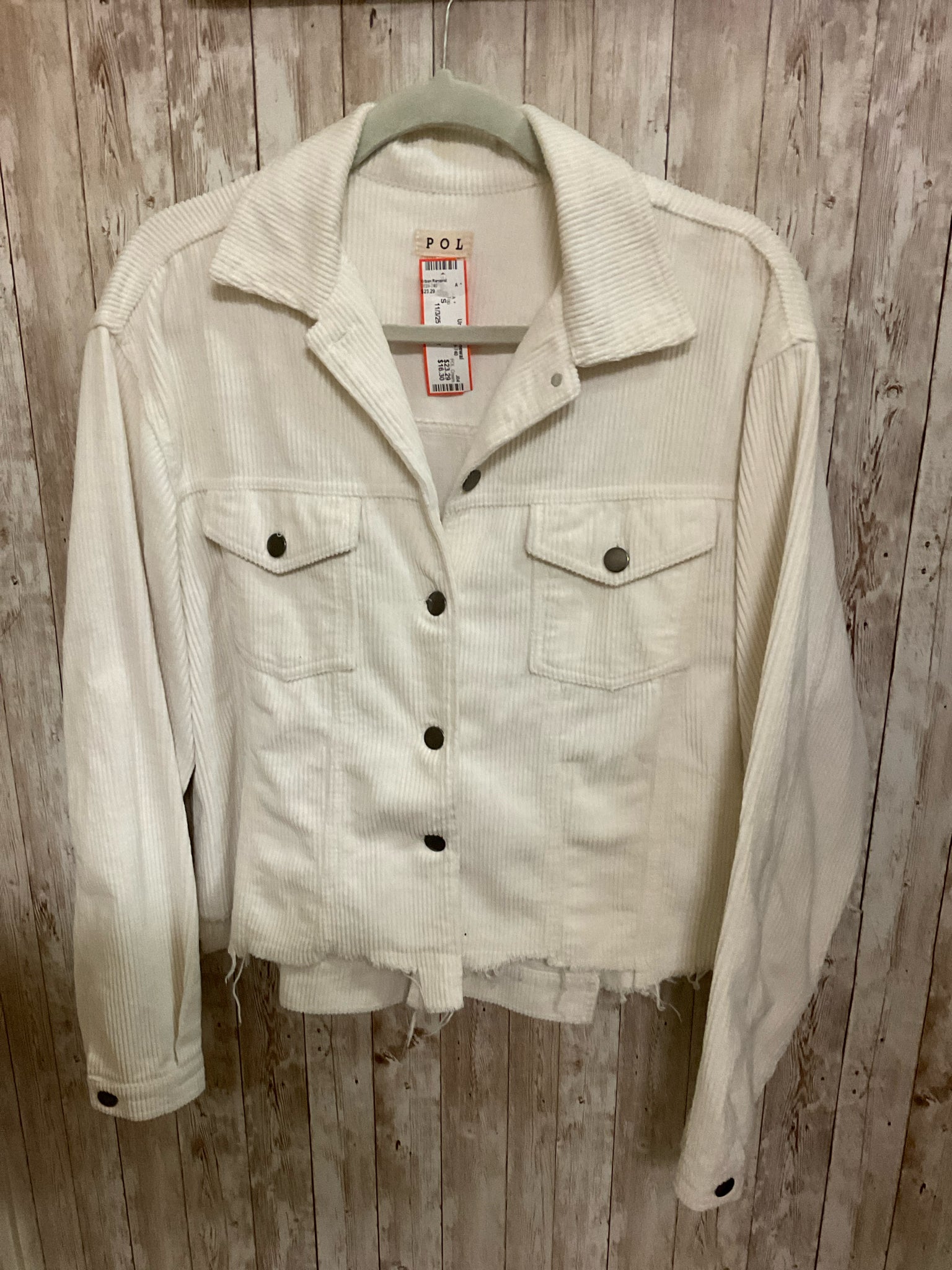 POL Size S Cream Top