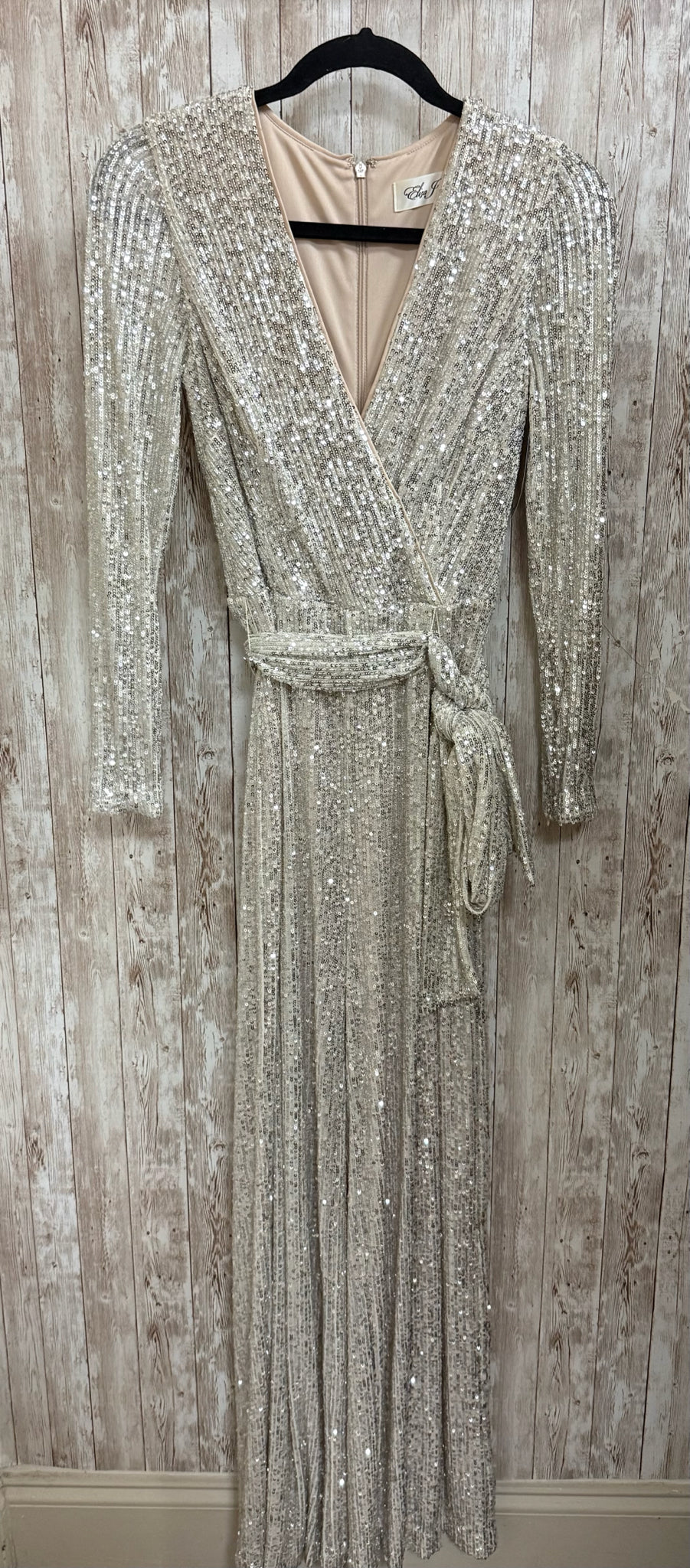 Size 4 ELIZA J Silver Jumper