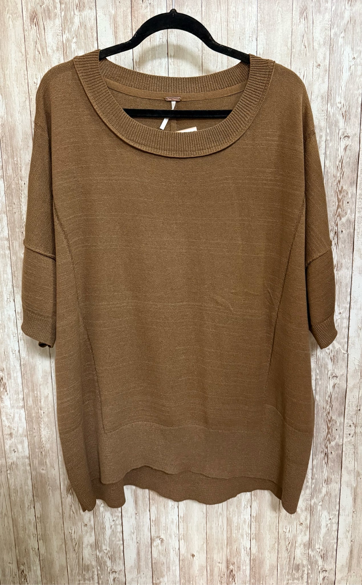 Size M FREE PEOPLE Brown Sweater