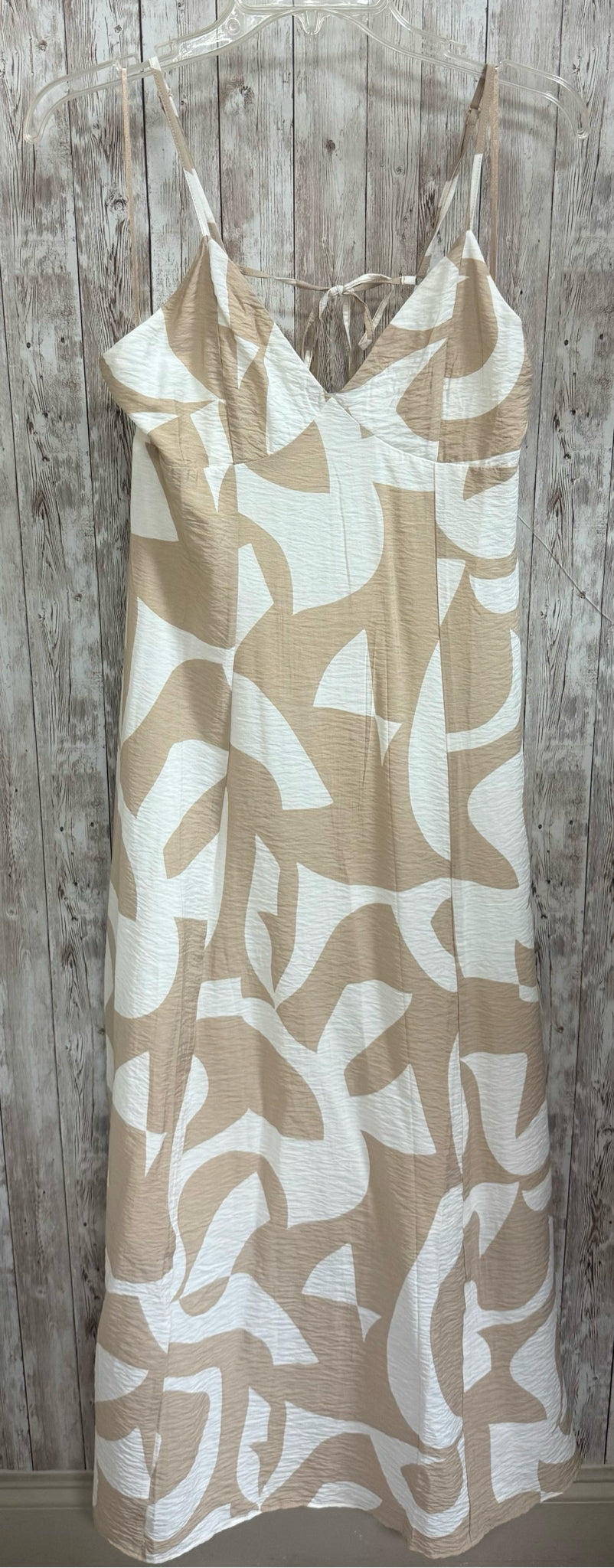 Size M SINCERELY JULES TAN AND WHITE STRIPE Dress