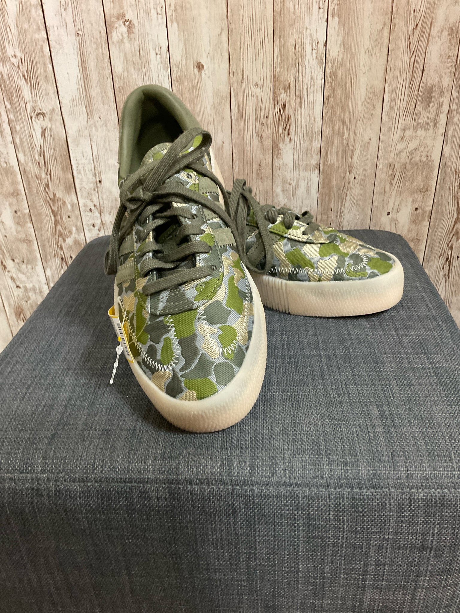 6.5 ADIDAS OLIVE CAMO Sneakers