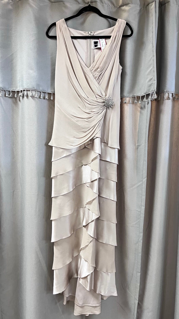 Size 12 TADASHI SAND Dress