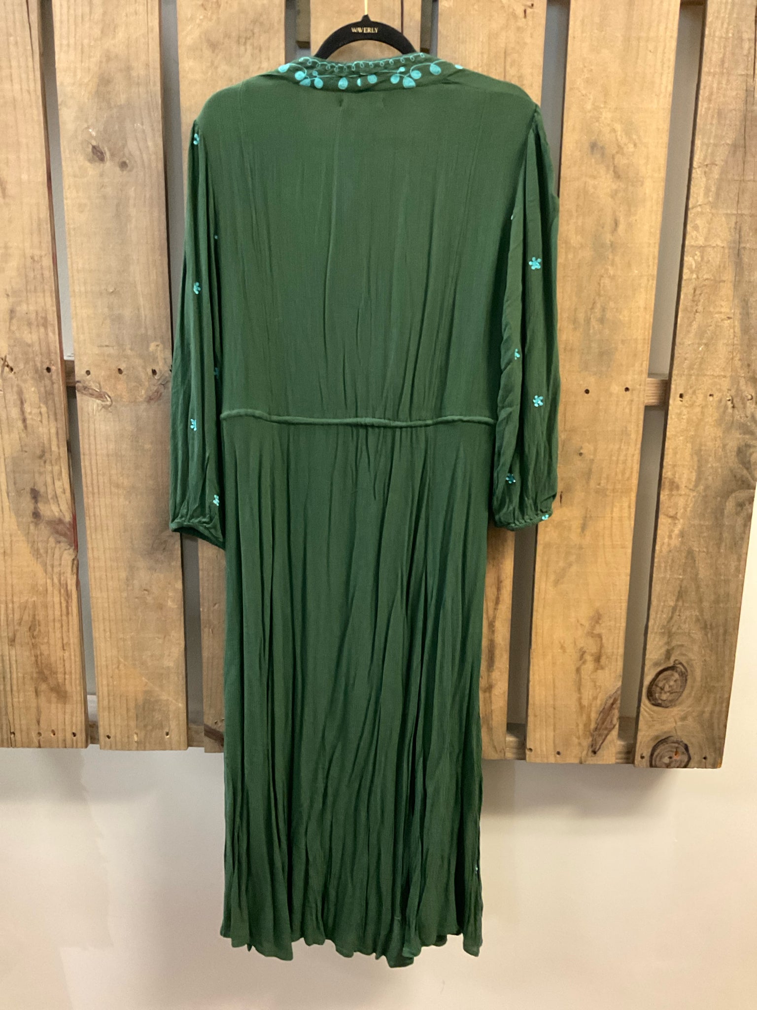Size S natural life GREEN AND TURQUOISE PRINT Dress