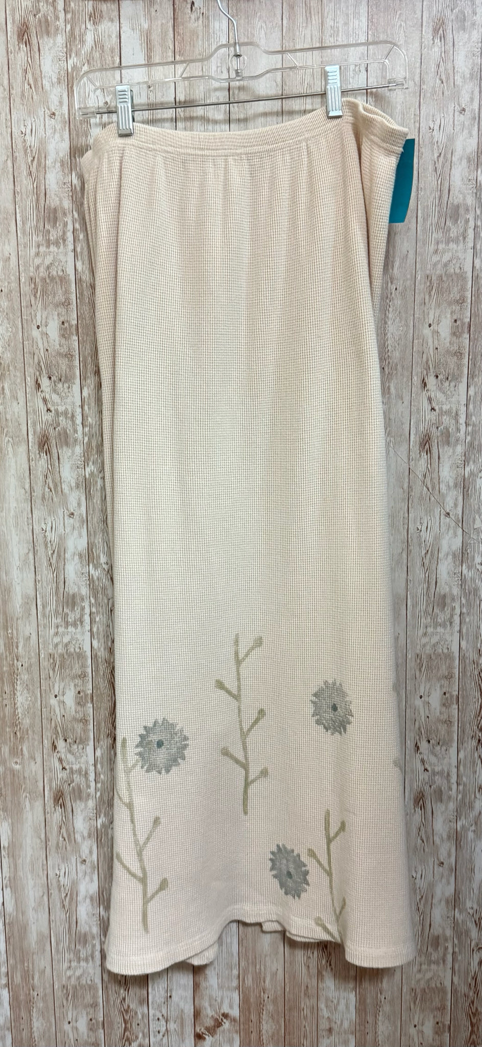 BLUEFISH Size L Cream Skirt