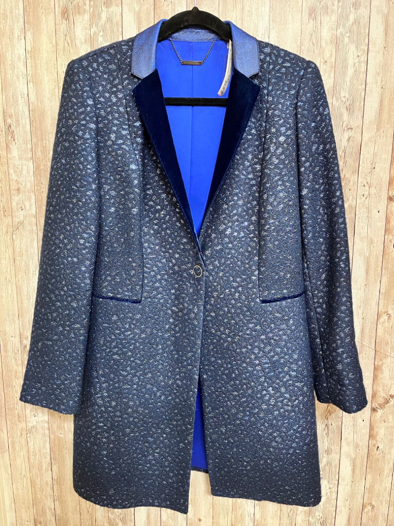 Size S ELIE TAHARI Blue Jacket