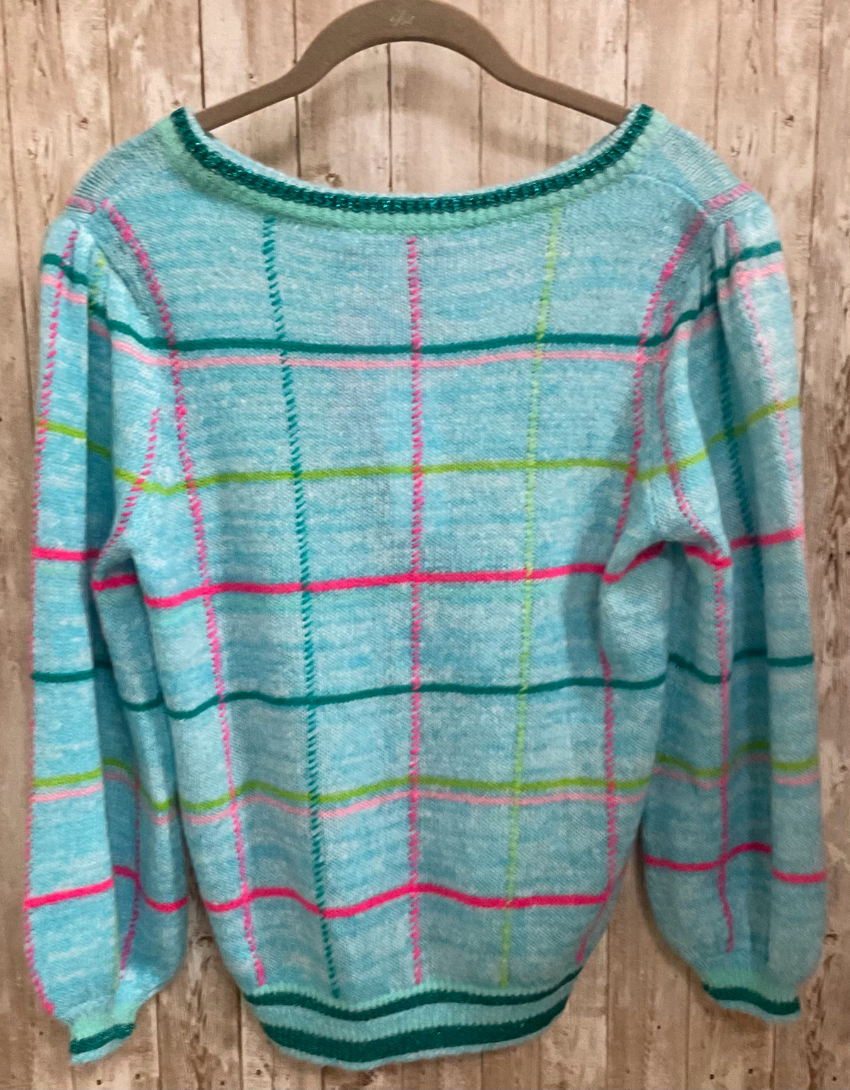 Size M LILLY PULITZER Blue Print Sweater