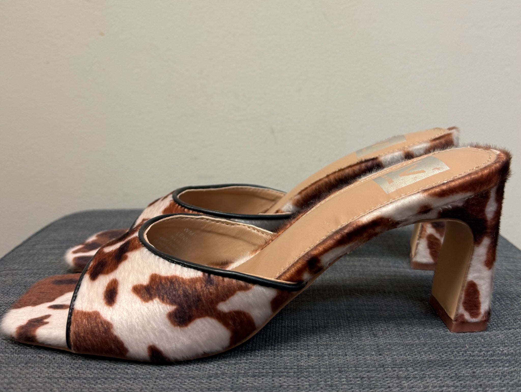 7 DOLCE VITA COW PRINT Sandals