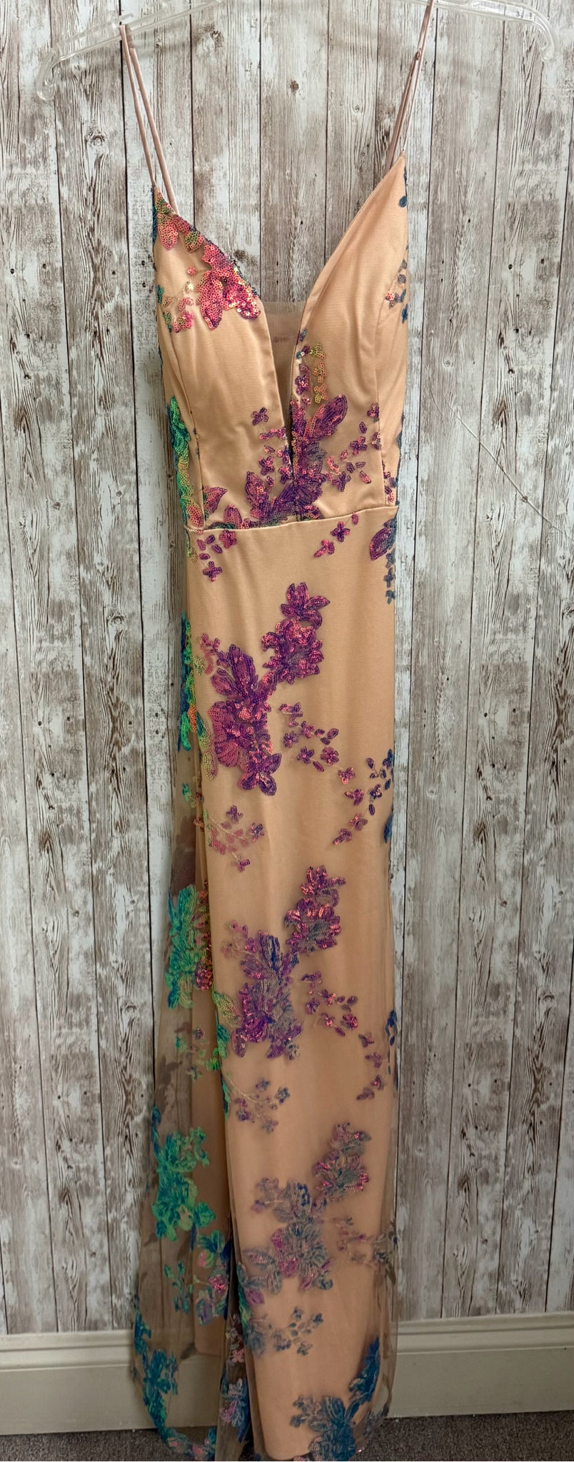 Size 13 CITY TRIANGLES Peach Dress