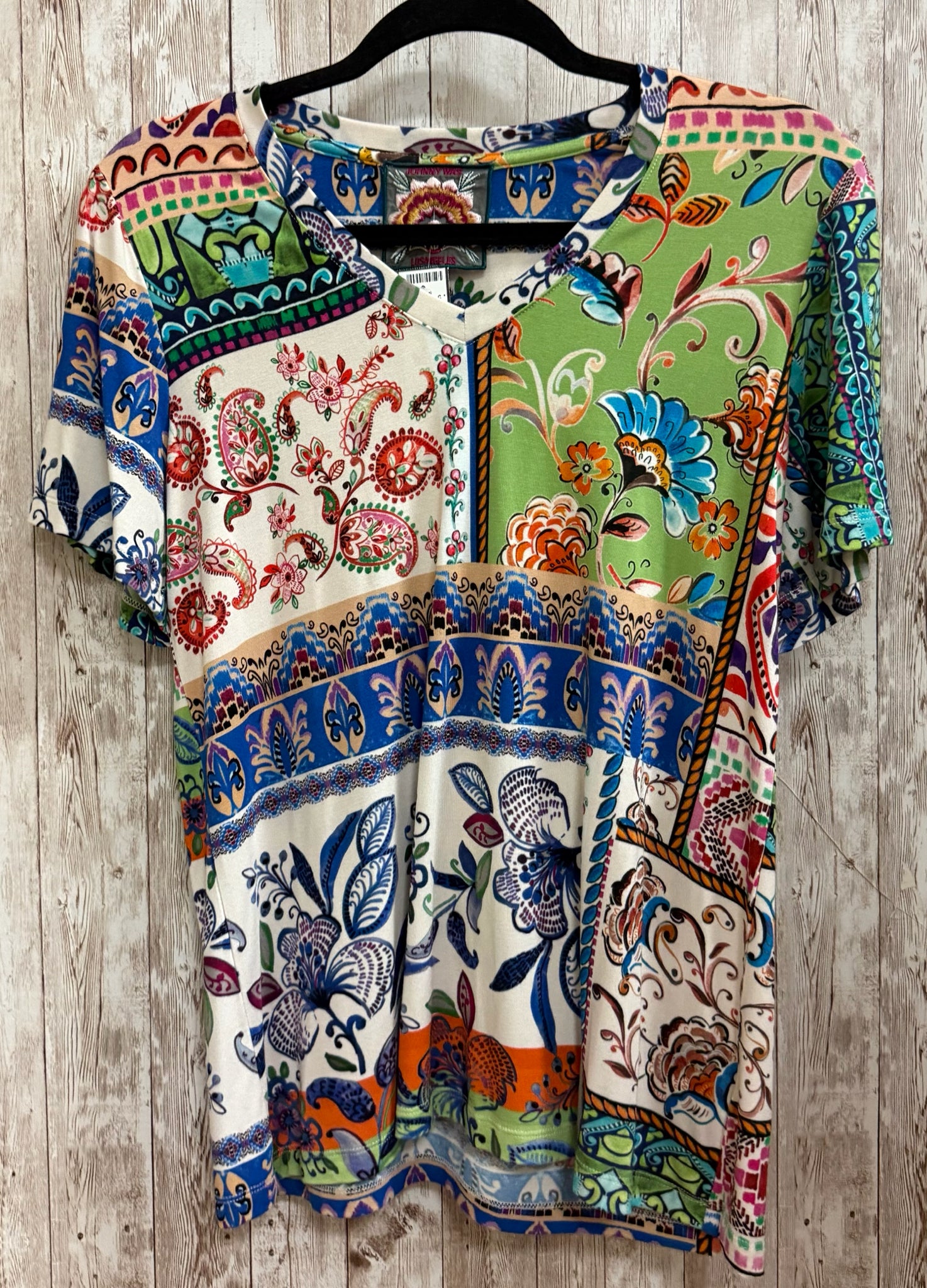 Size S JOHNNY WAS MULTI COLOR Top