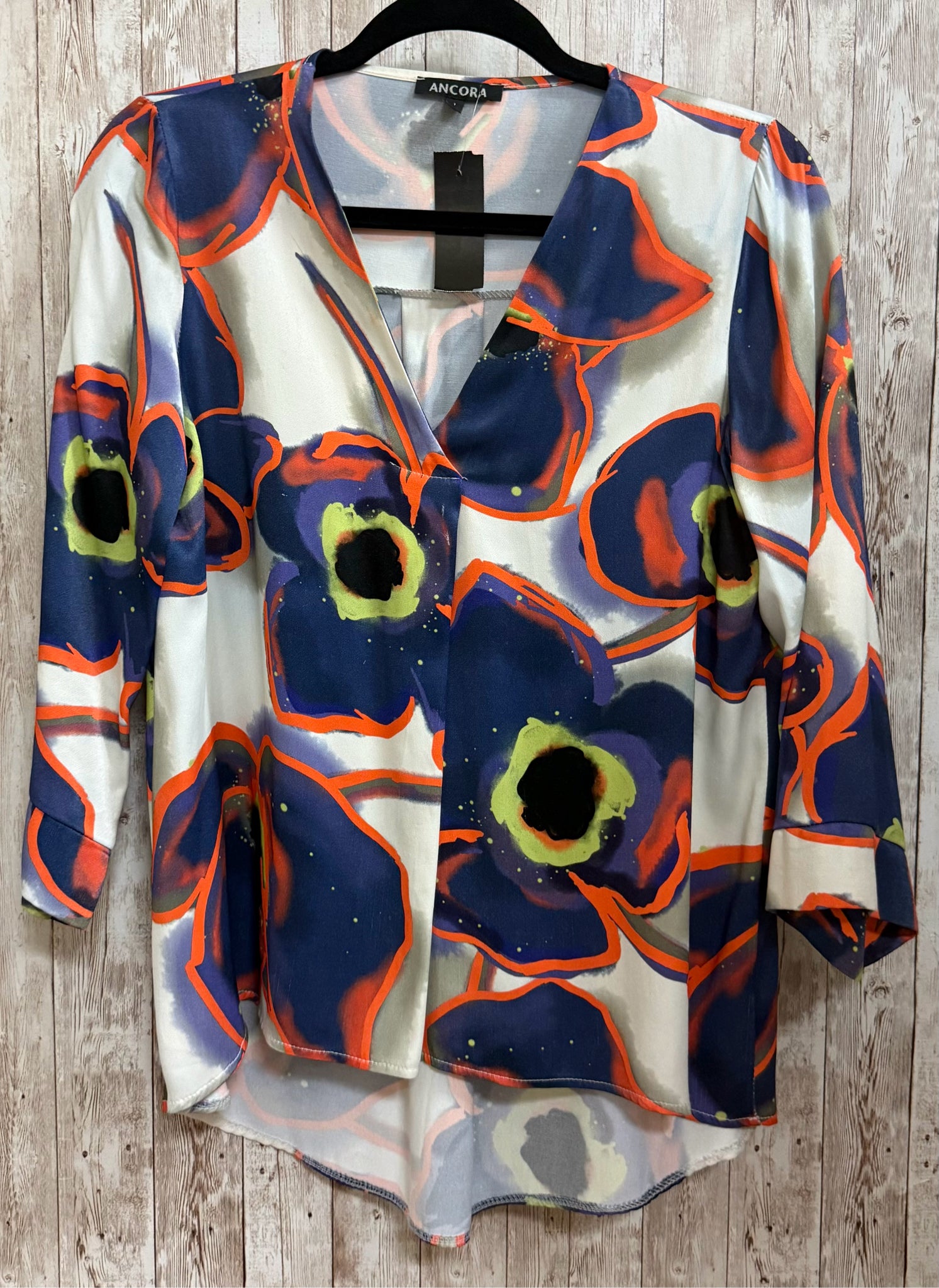 Size S ANCORA PURPLE AND ORANGE Top