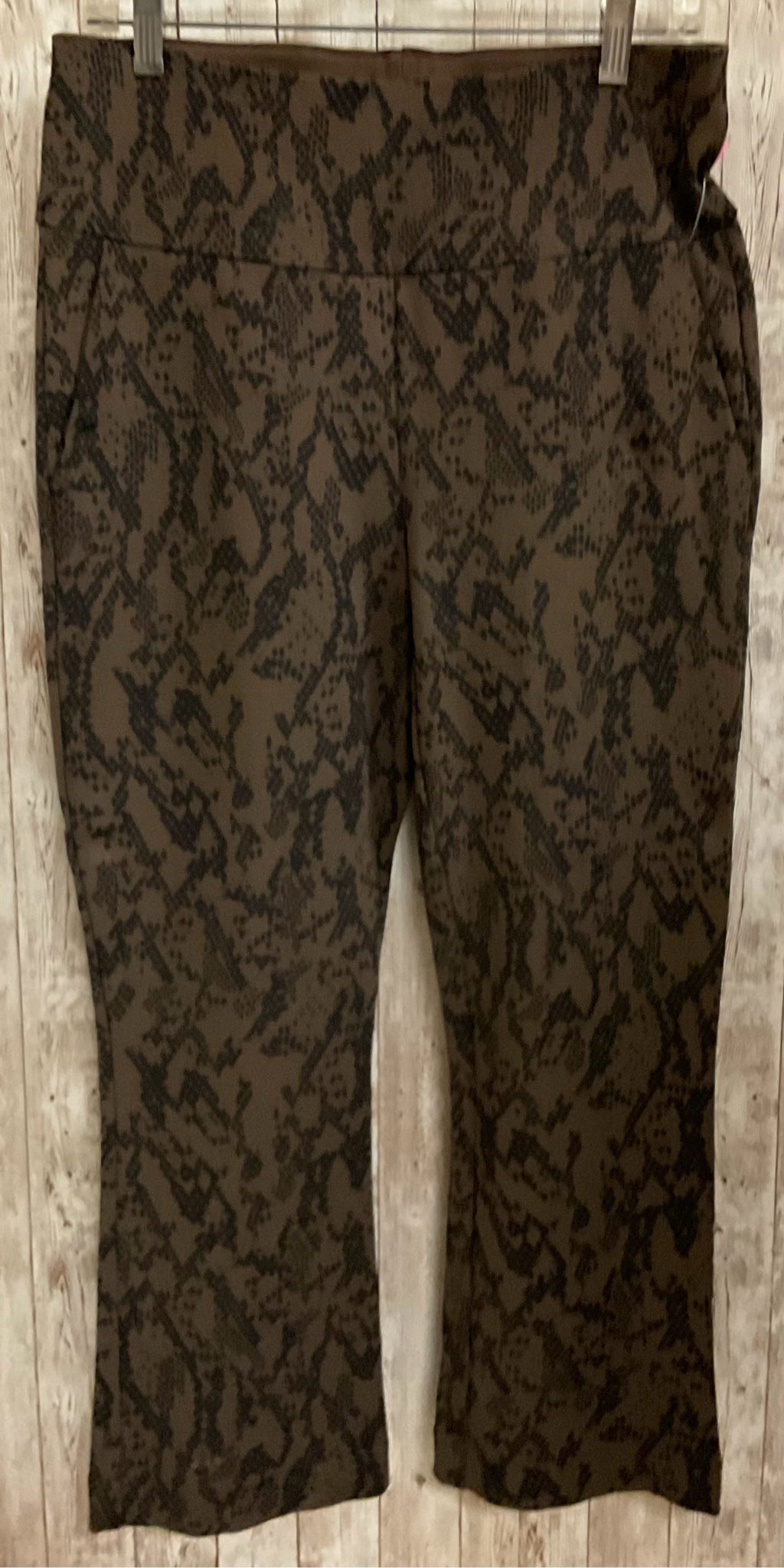 Size M CABI BROWN AND BLACK Leggings