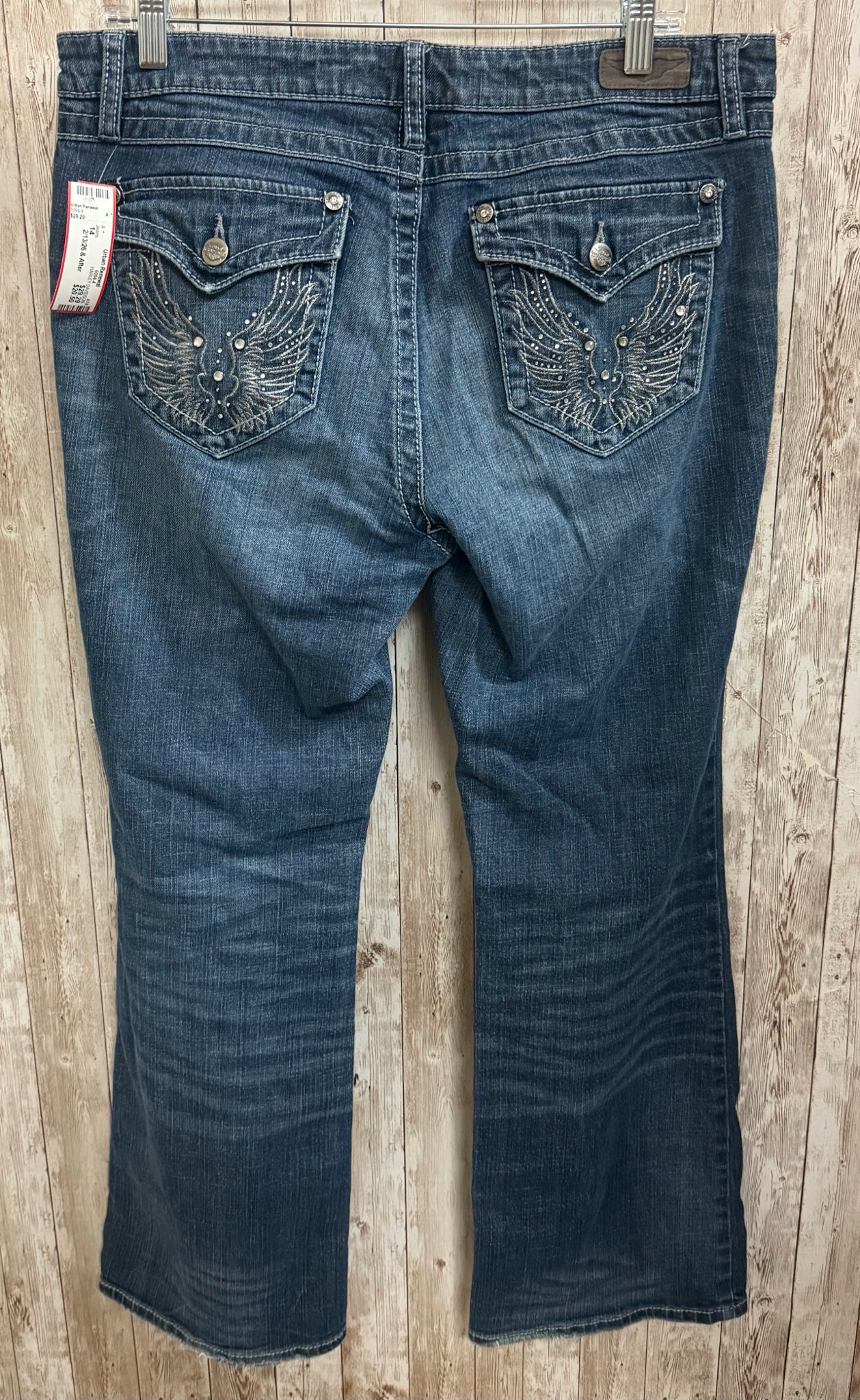 Size 14 HARLEY DAVIDSON BLUE DENIM Jeans