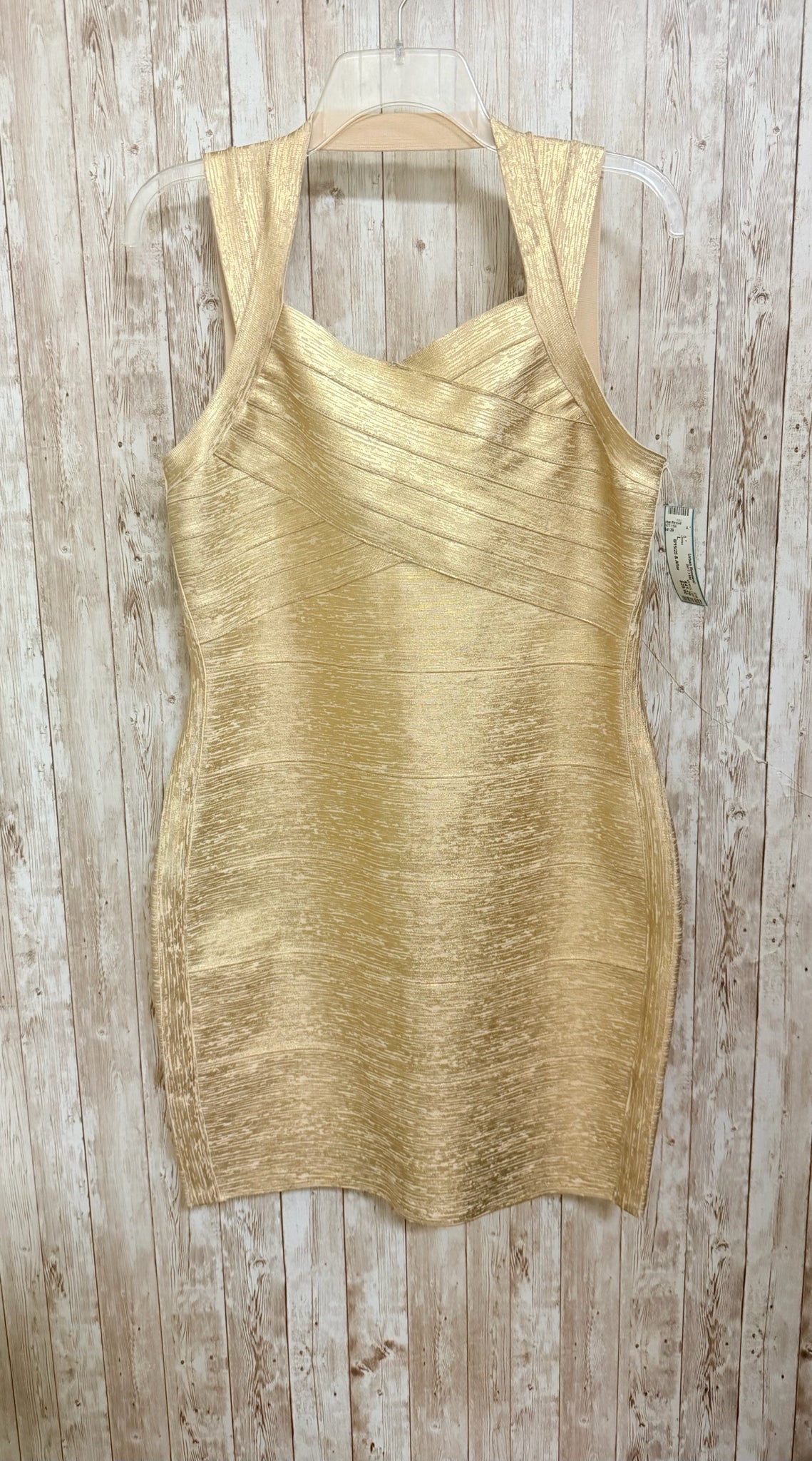 VENUS Size L Gold Dress