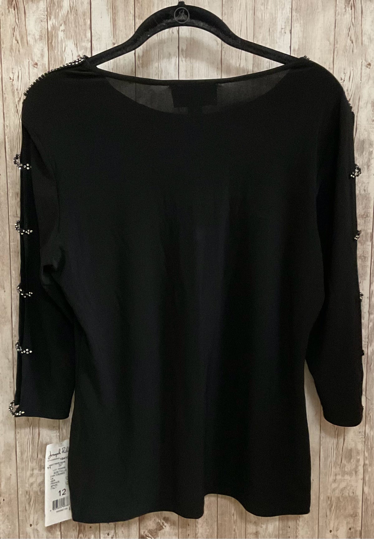 Size 12 JOSEPH RIBKOFF Black Top