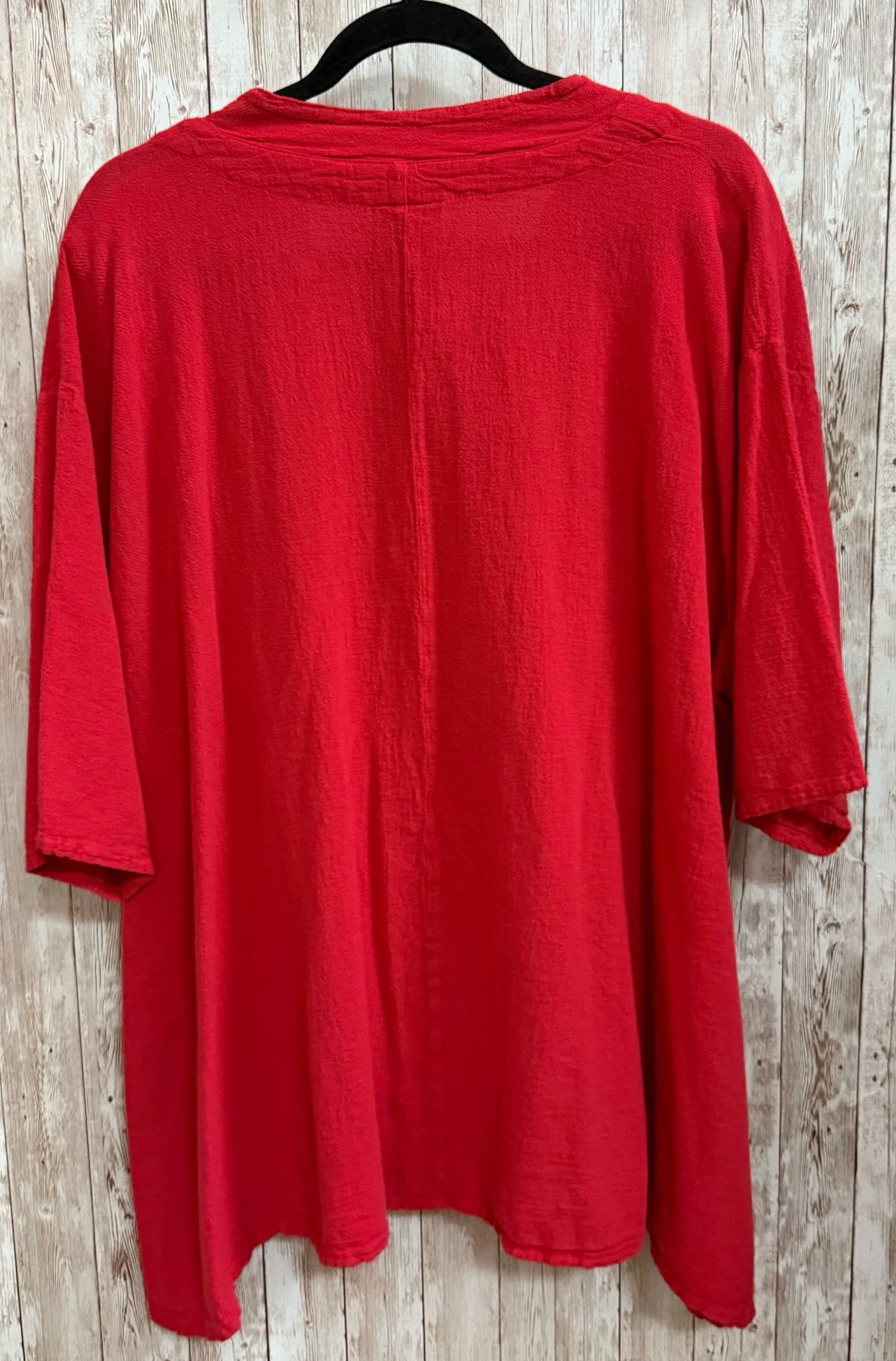 Size XL OH MY GAUZE Red Top