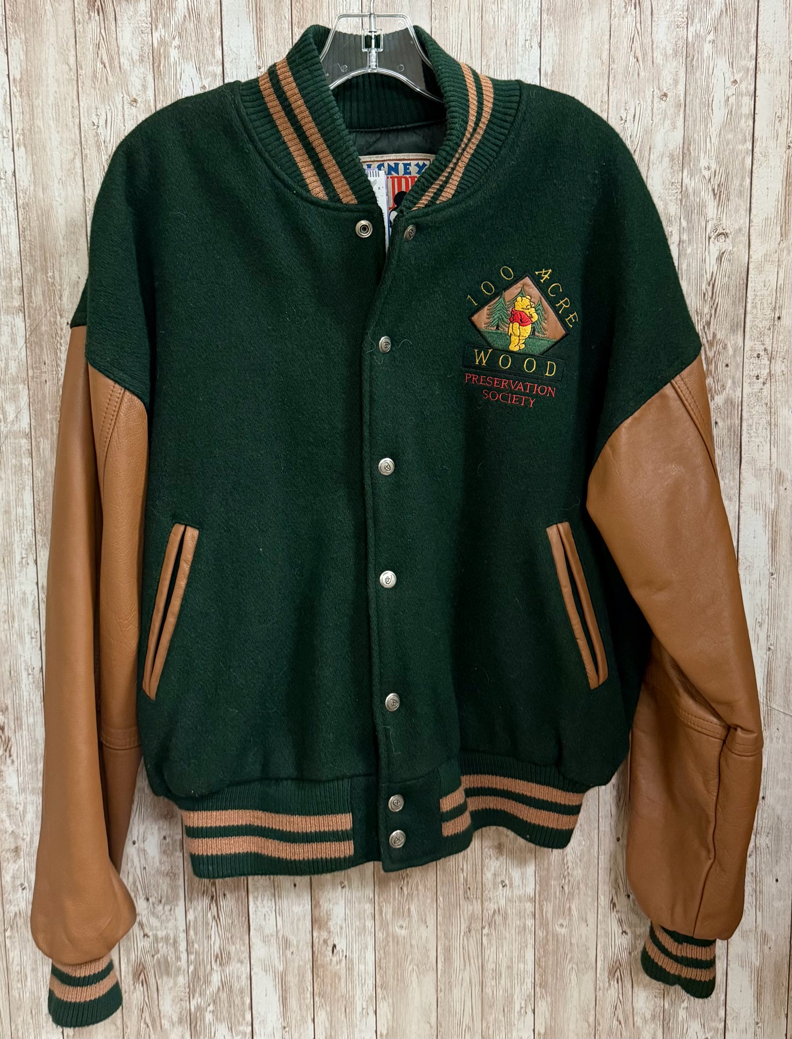 DISNEY Size L Green Jacket