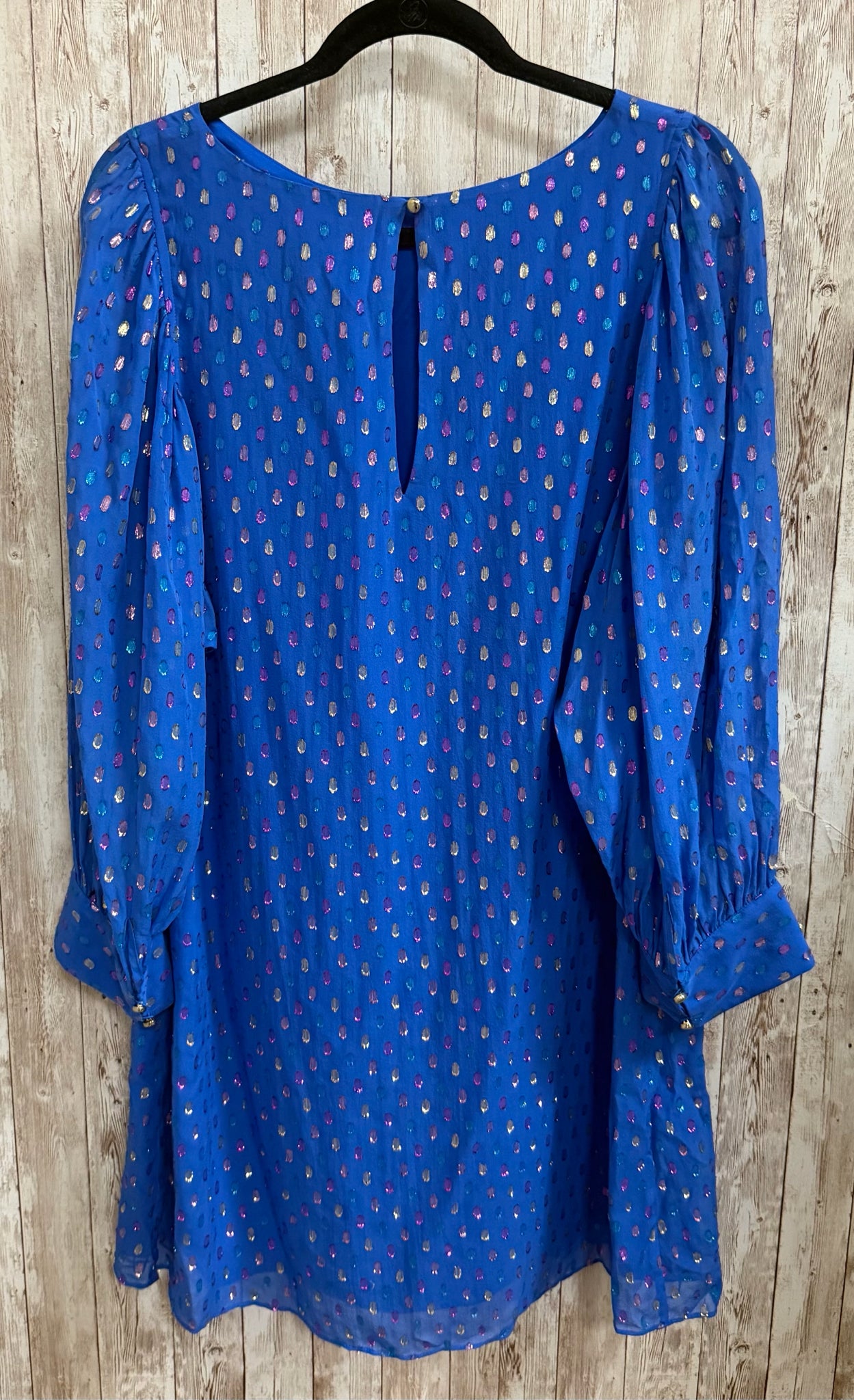 Size 14 LILLY PULITZER BLUE MULTI Dress