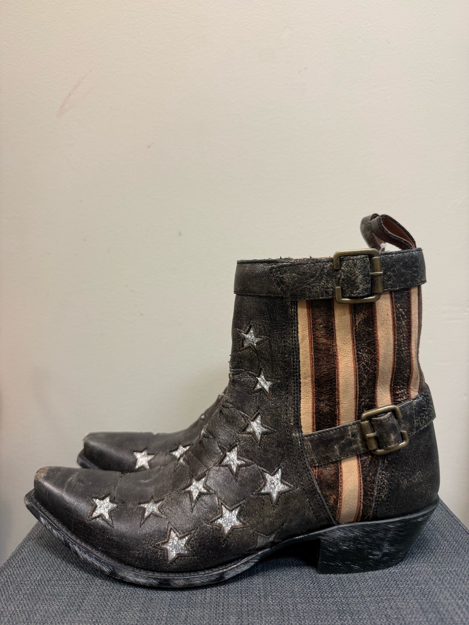 DAN POST 8.5 Pewter Boots