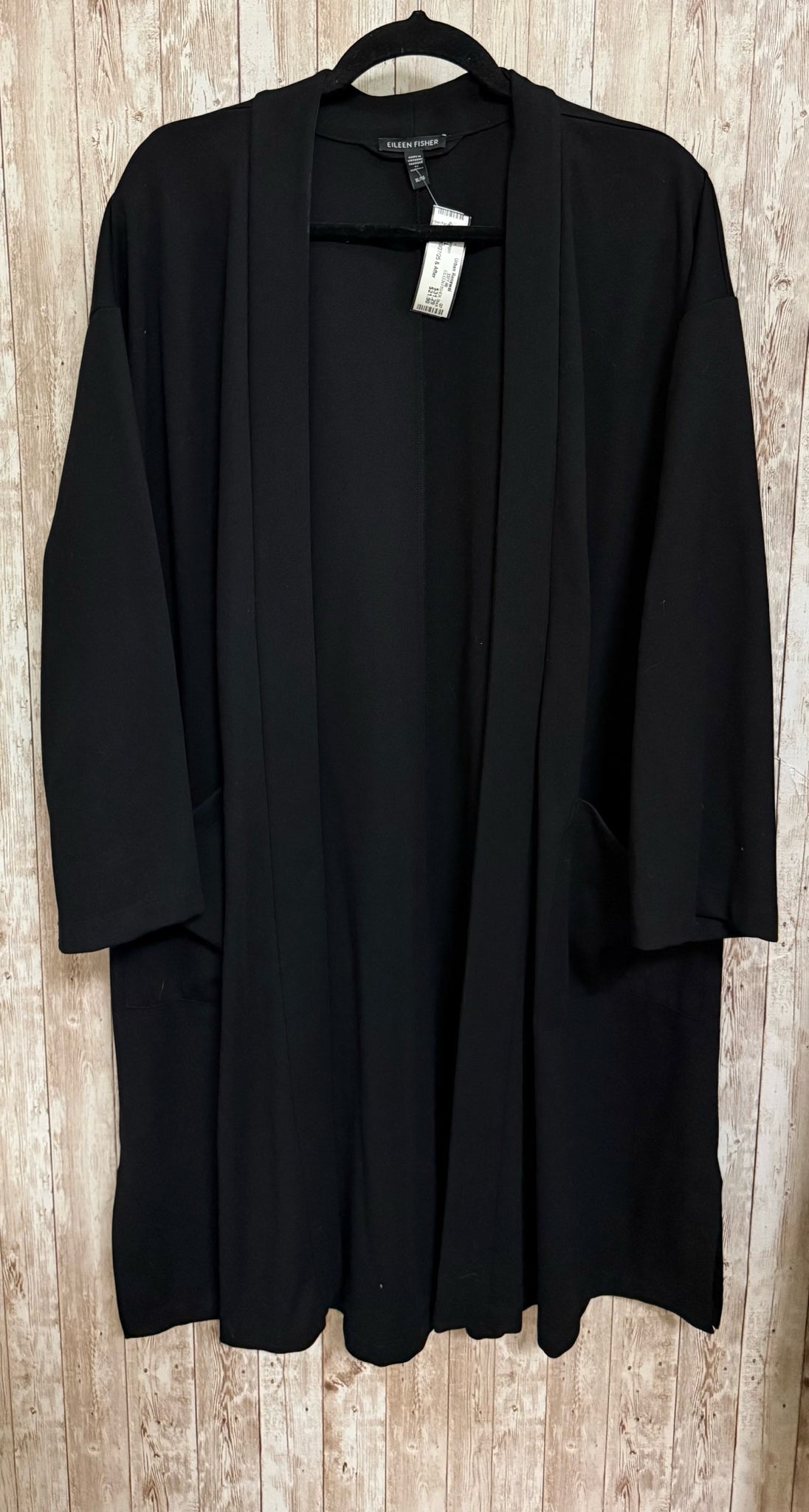 Size XL EILEEN FISHER Black Cardigan