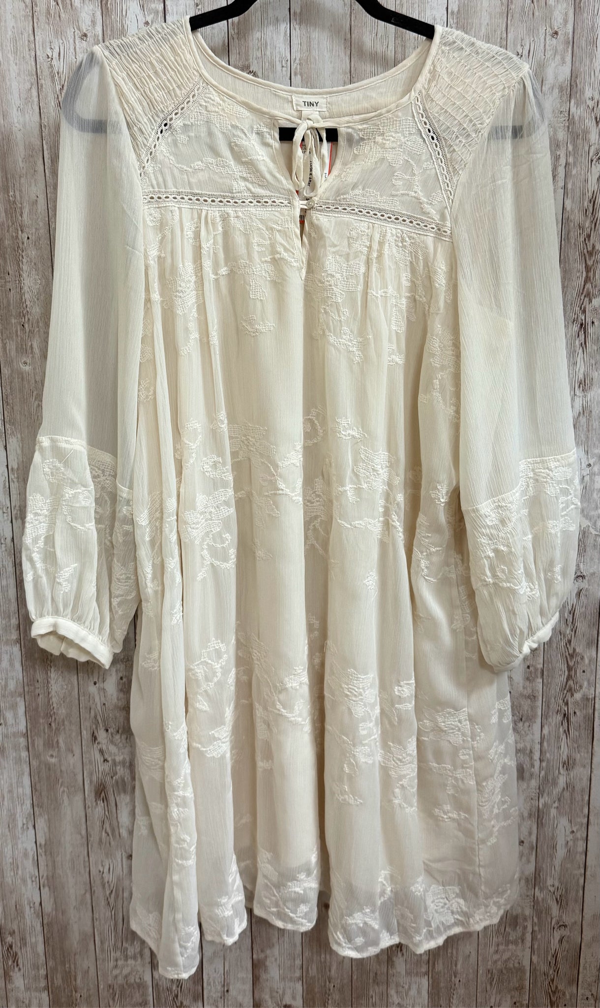 Size M TINY Cream Dress