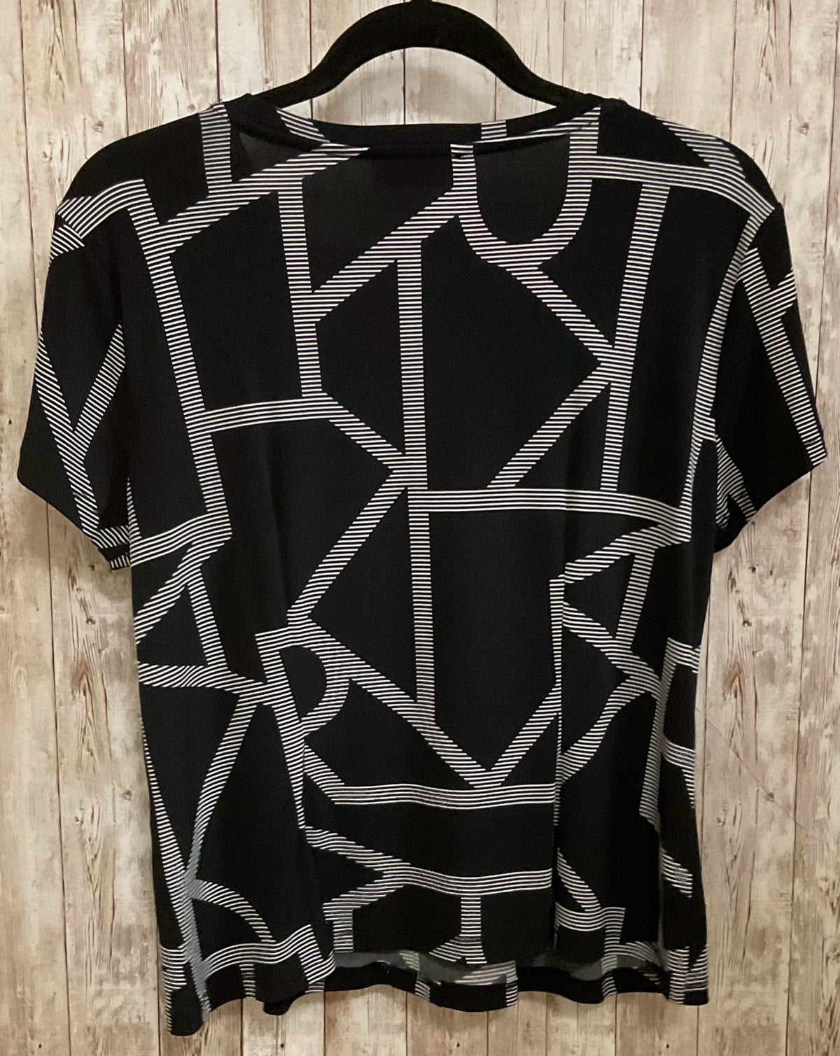 Size S KARL LAGERFELD Black Print Top