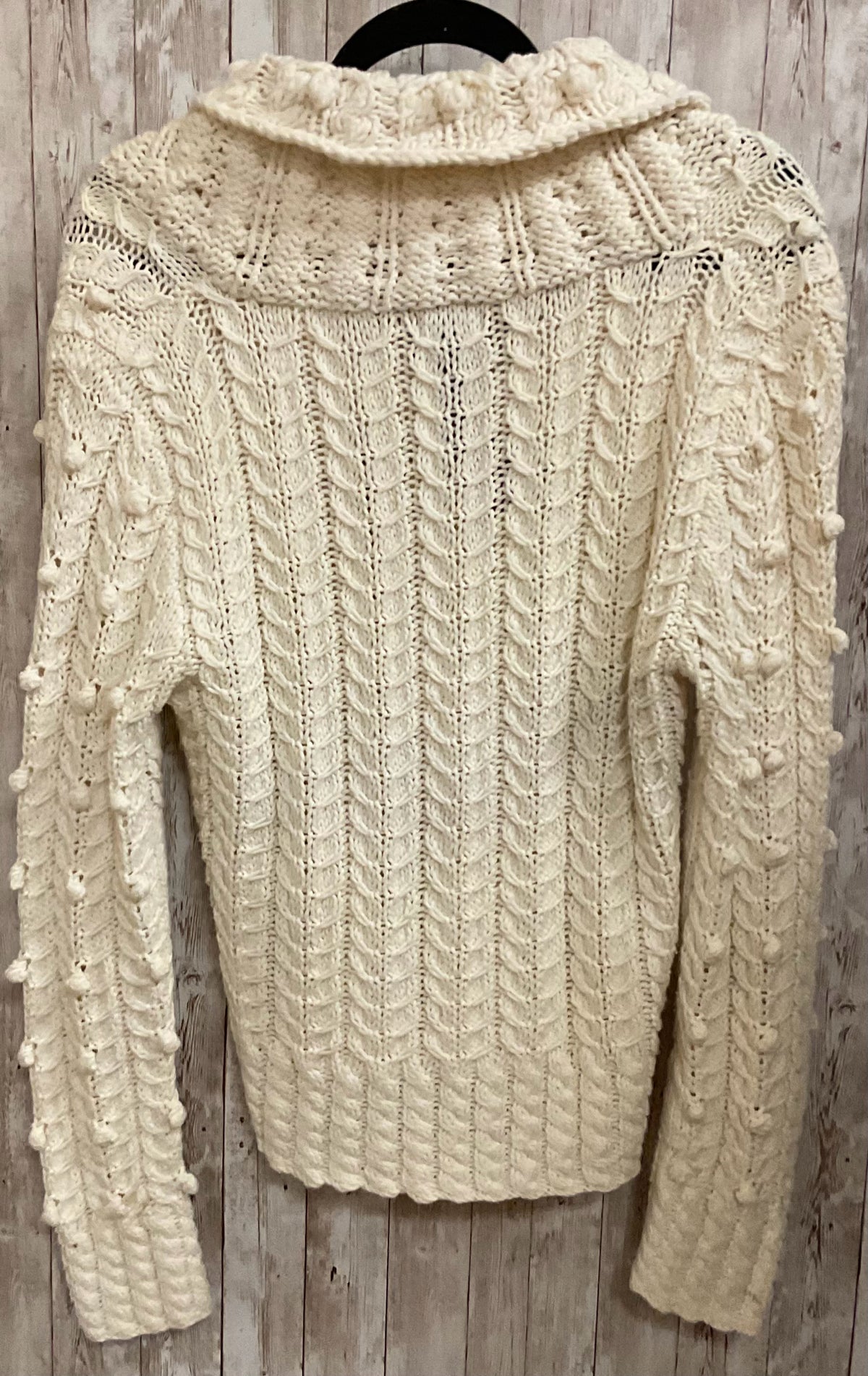 Size L EVIE Cream Sweater
