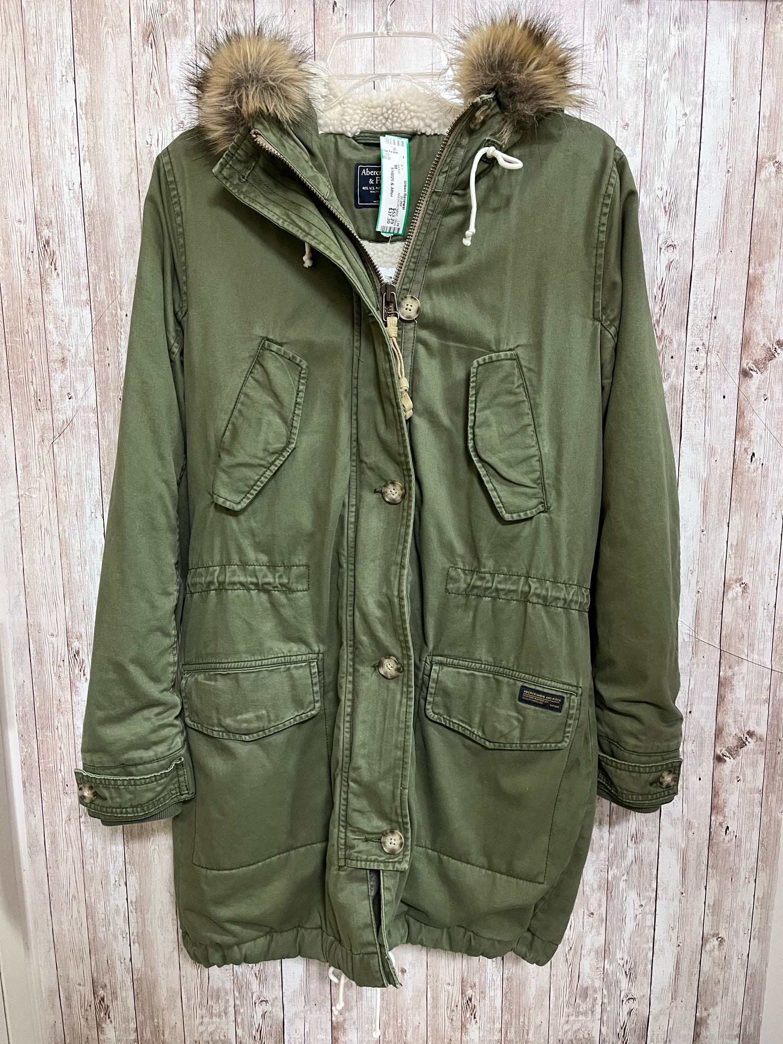 ABERCROMBIE Olive Size M Jacket