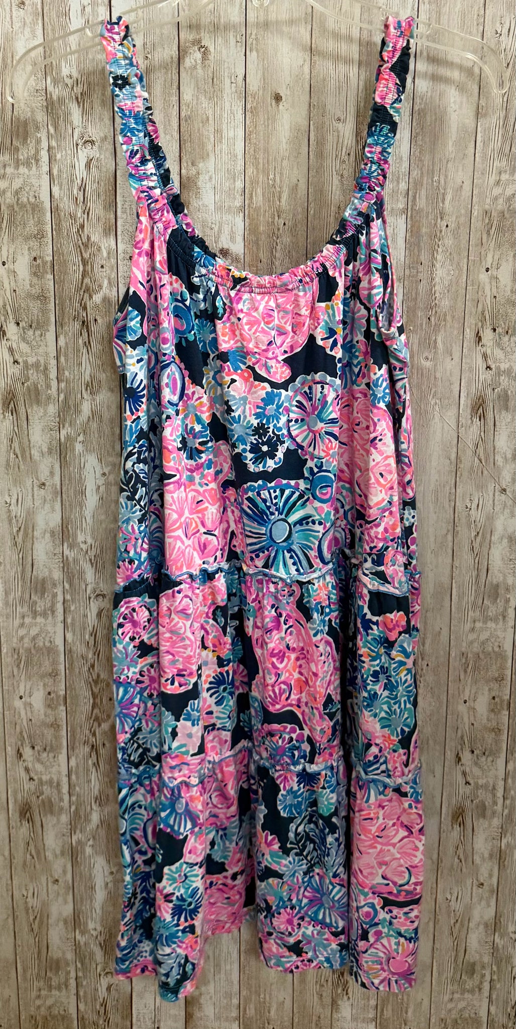 Size S LILLY PULITZER PINK AND BLUE Dress