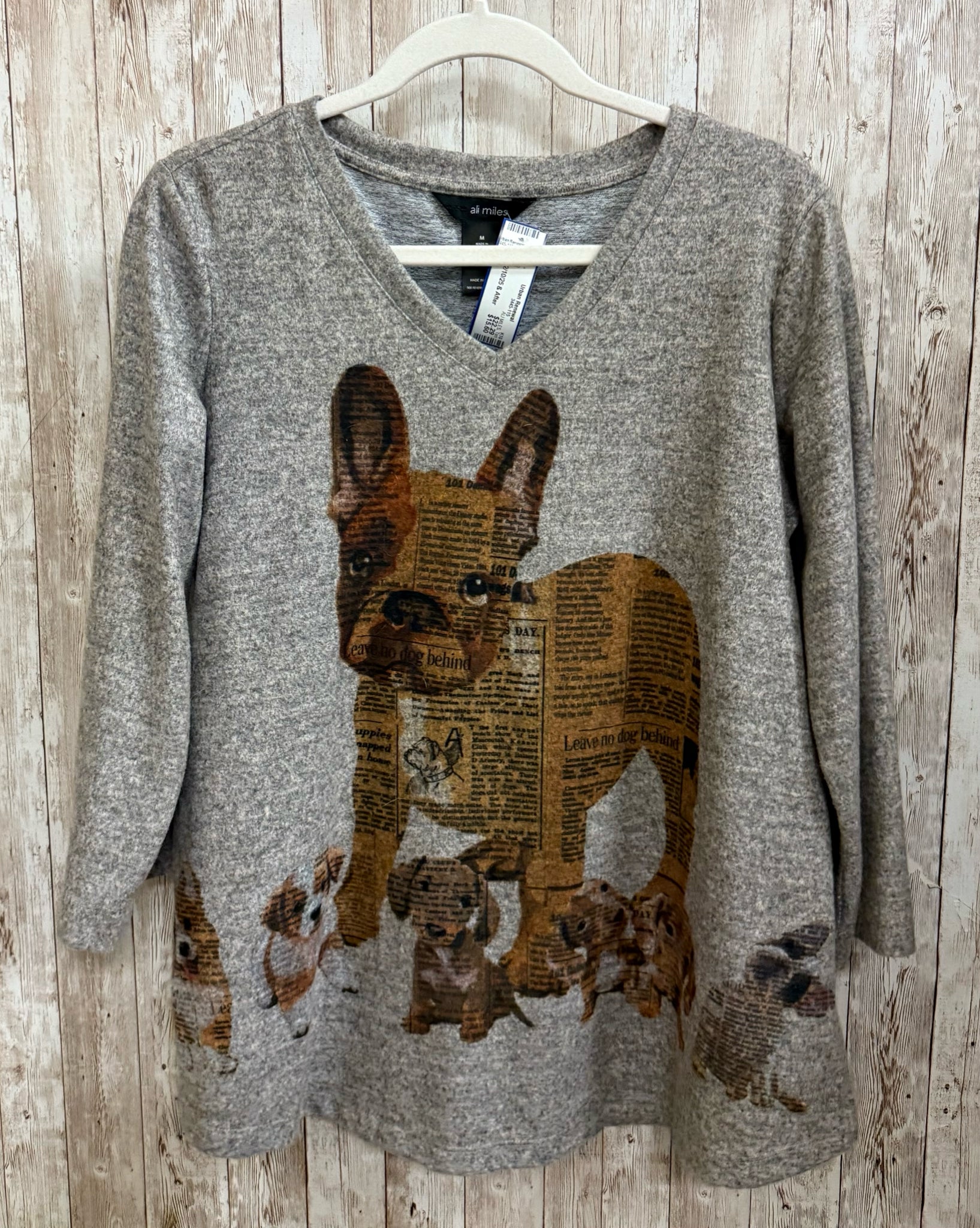 ALI MILES Size M Tan Top