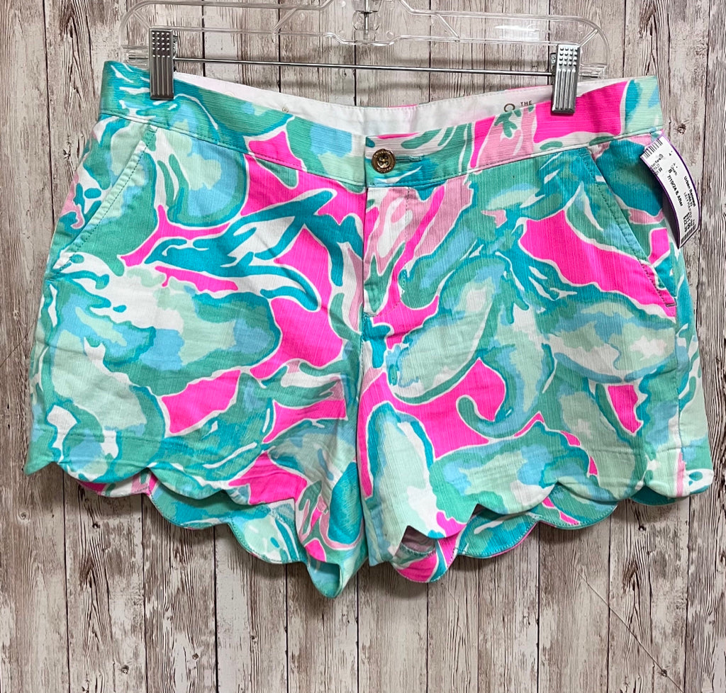 LILLY PULITZER Size 8 PINK AND GREEN Shorts